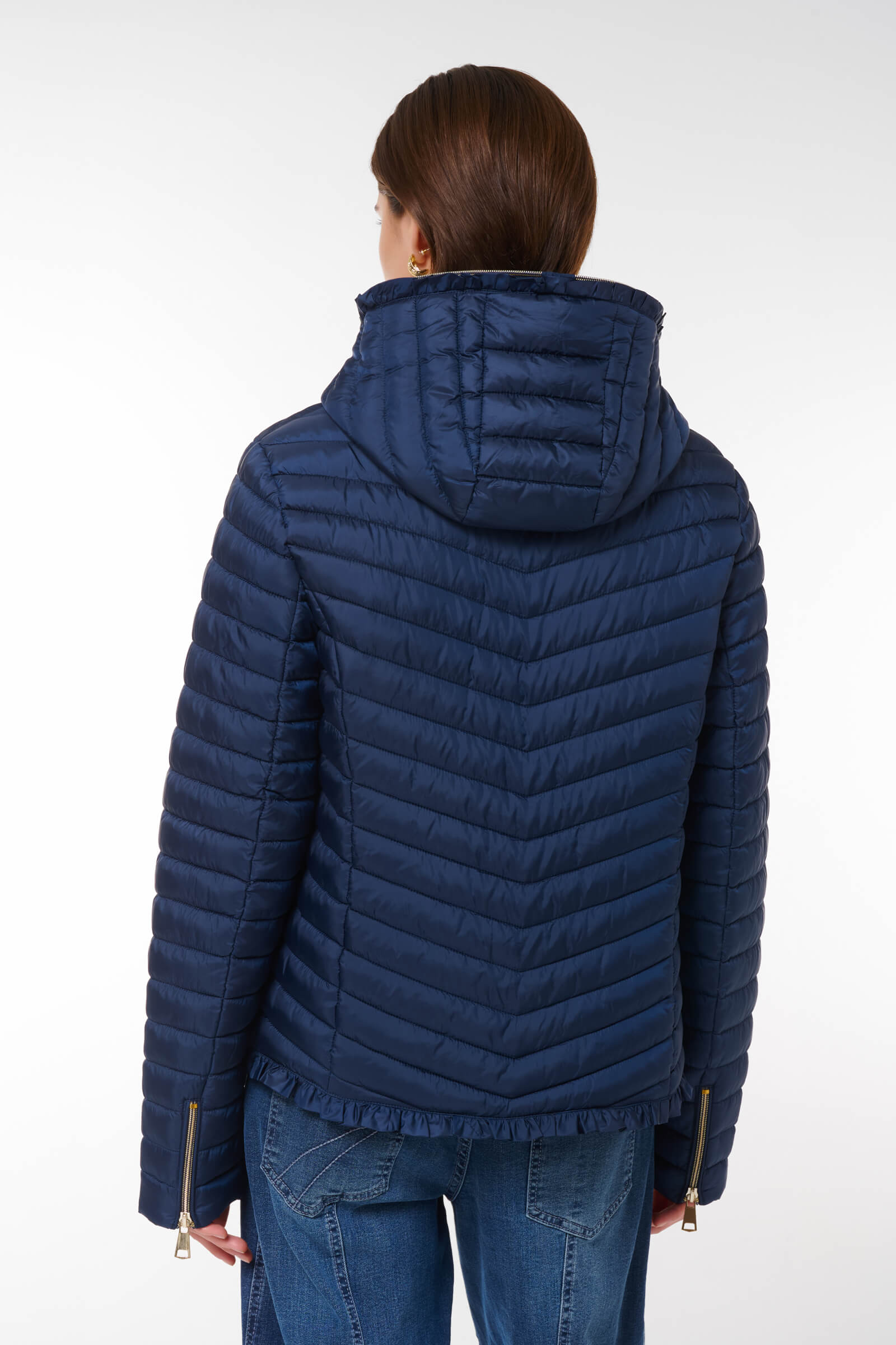 Стеганая куртка с капюшоном Бренд Caterina Leman