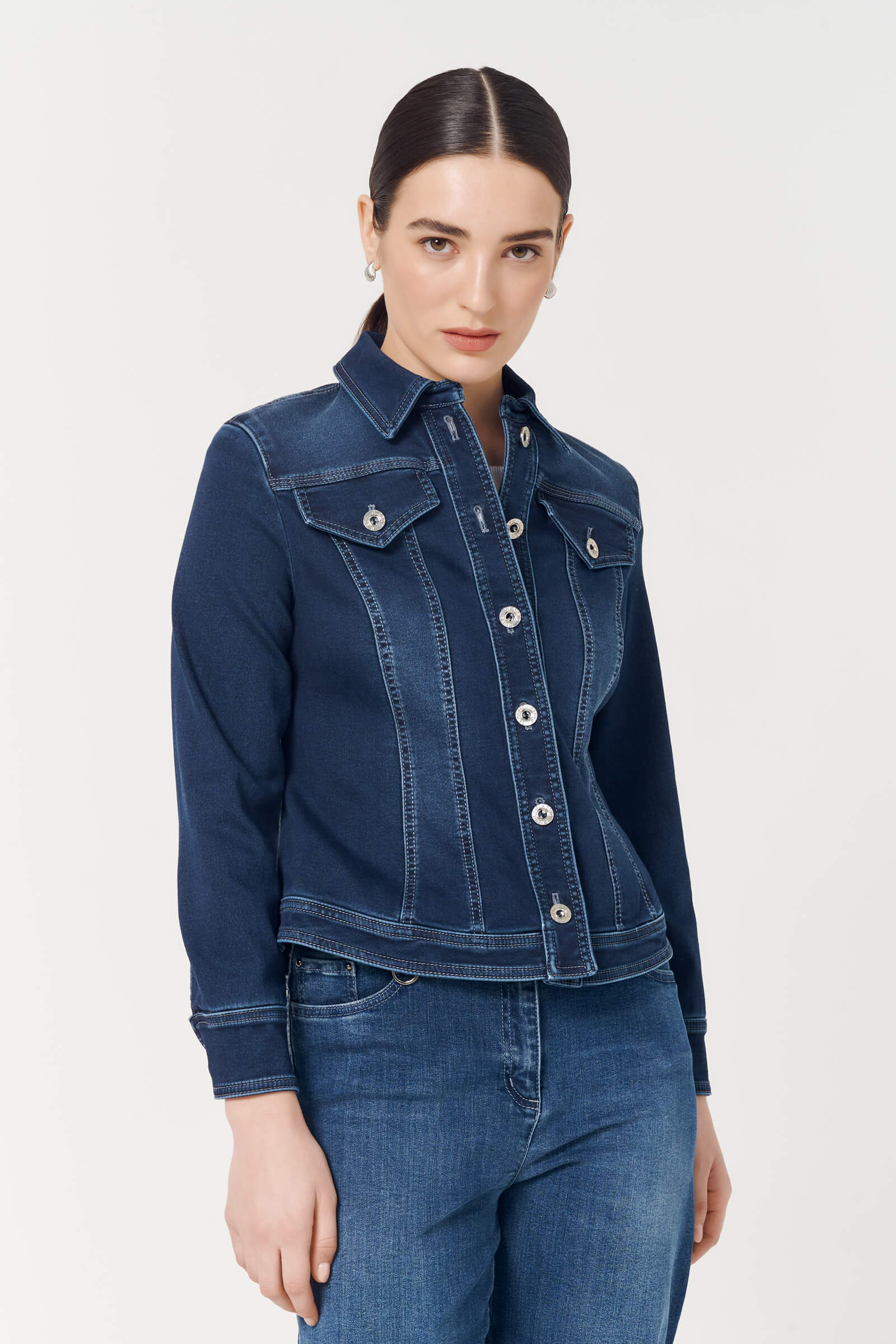 Куртка из денима с потертостями Бренд Caterina Leman