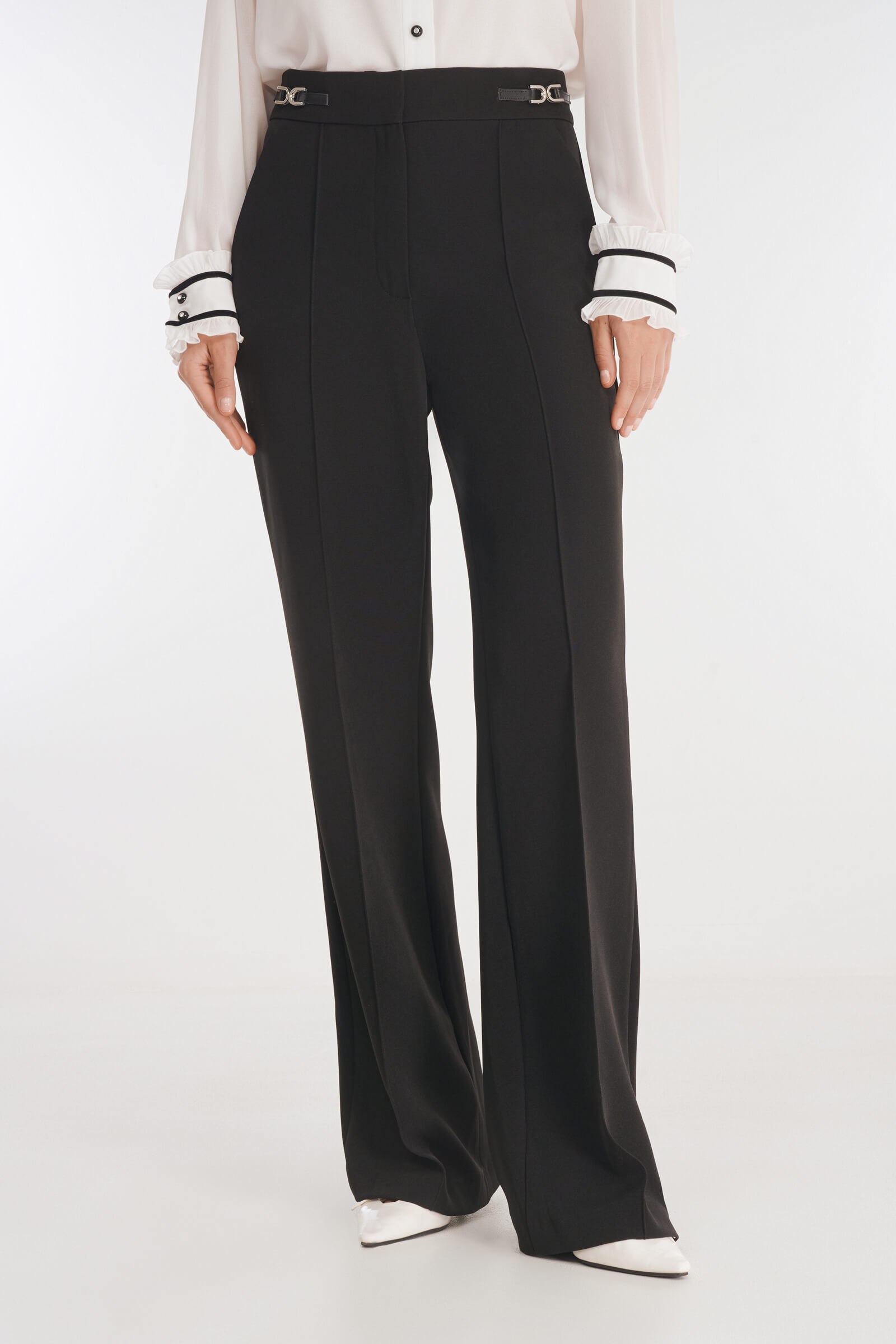 Брюки с декоративной фурнитурой Бренд Caterina Leman