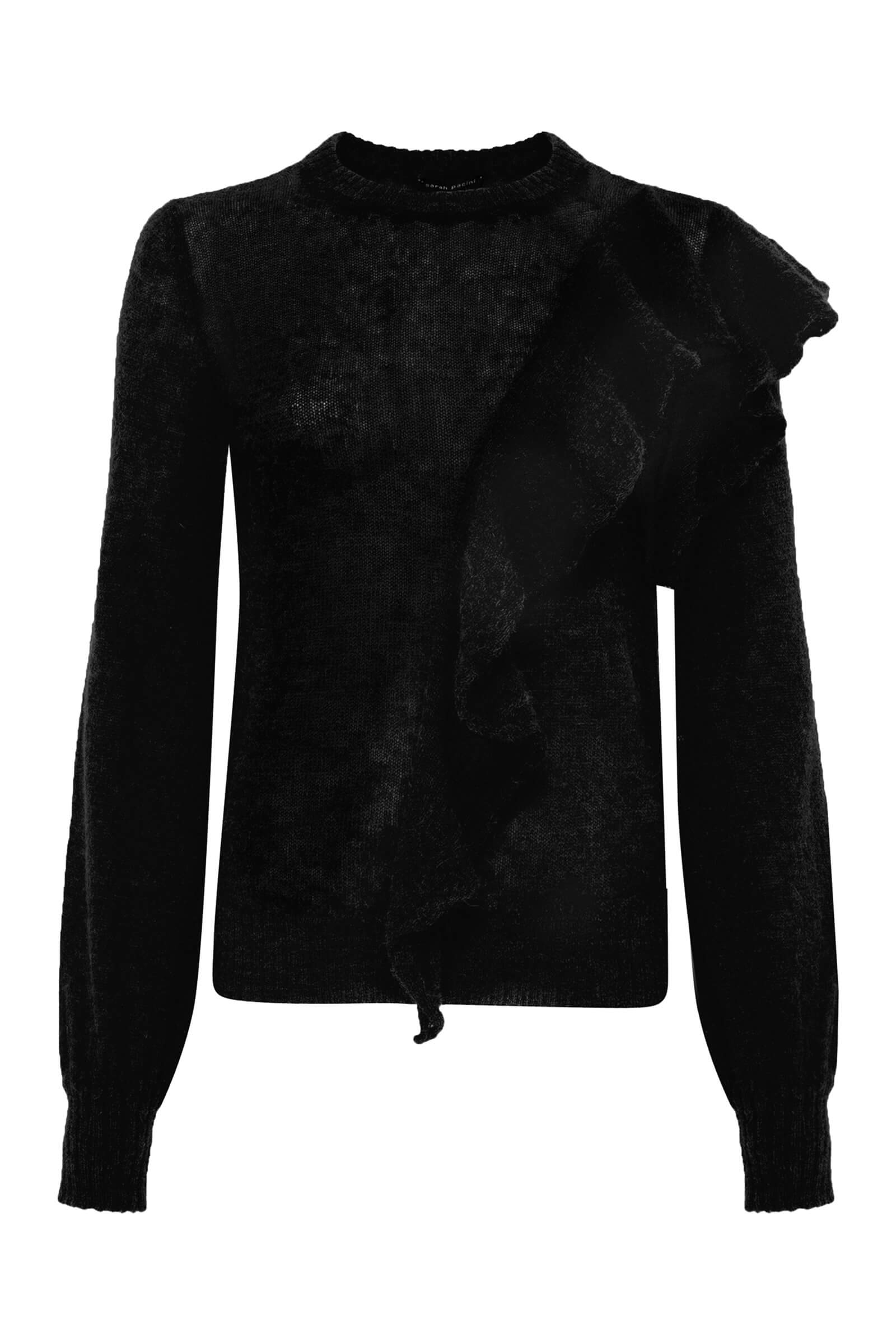 Джемпер с воланом Бренд Sarah Pacini