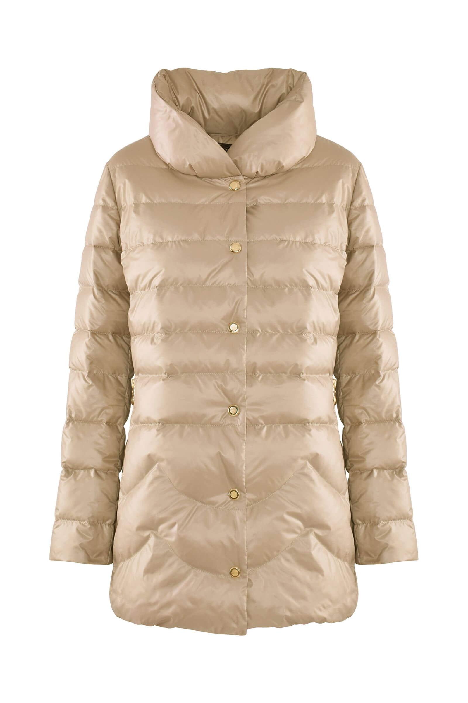 Стеганое пальто с натуральным пухом Бренд Caterina Leman