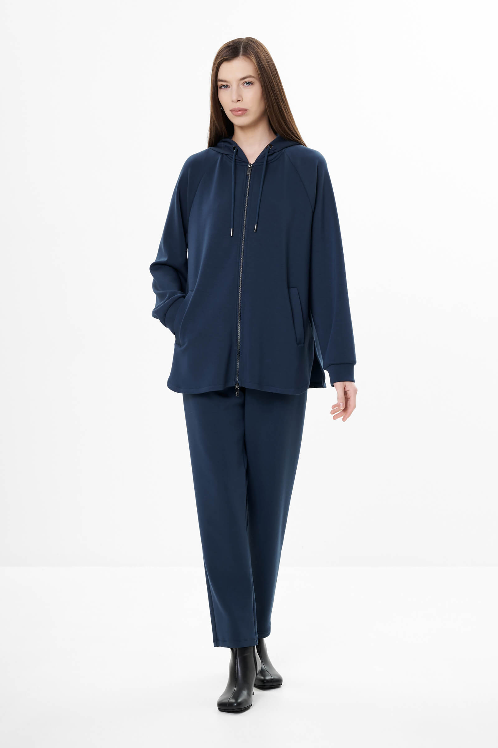 Толстовка на молнии с капюшоном Бренд Luisa Viola