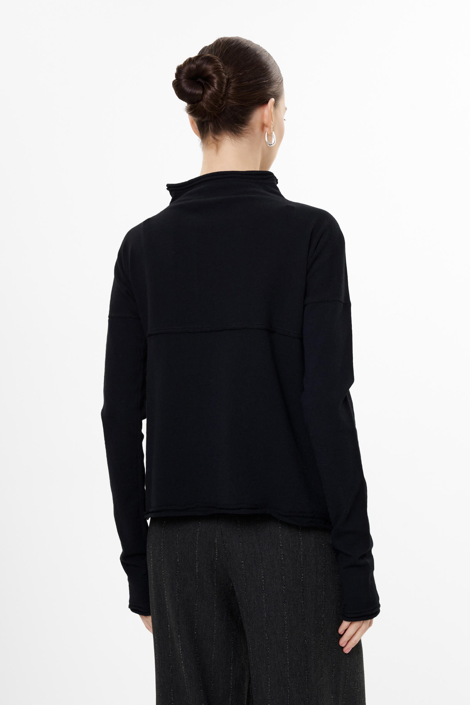 Асимметричный кардиган с драпировкой Бренд Sarah Pacini