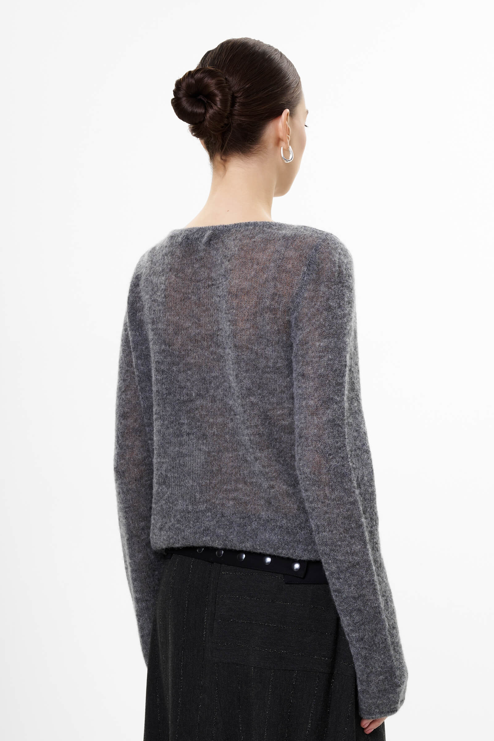 Джемпер из шерсти альпаки Бренд Sarah Pacini