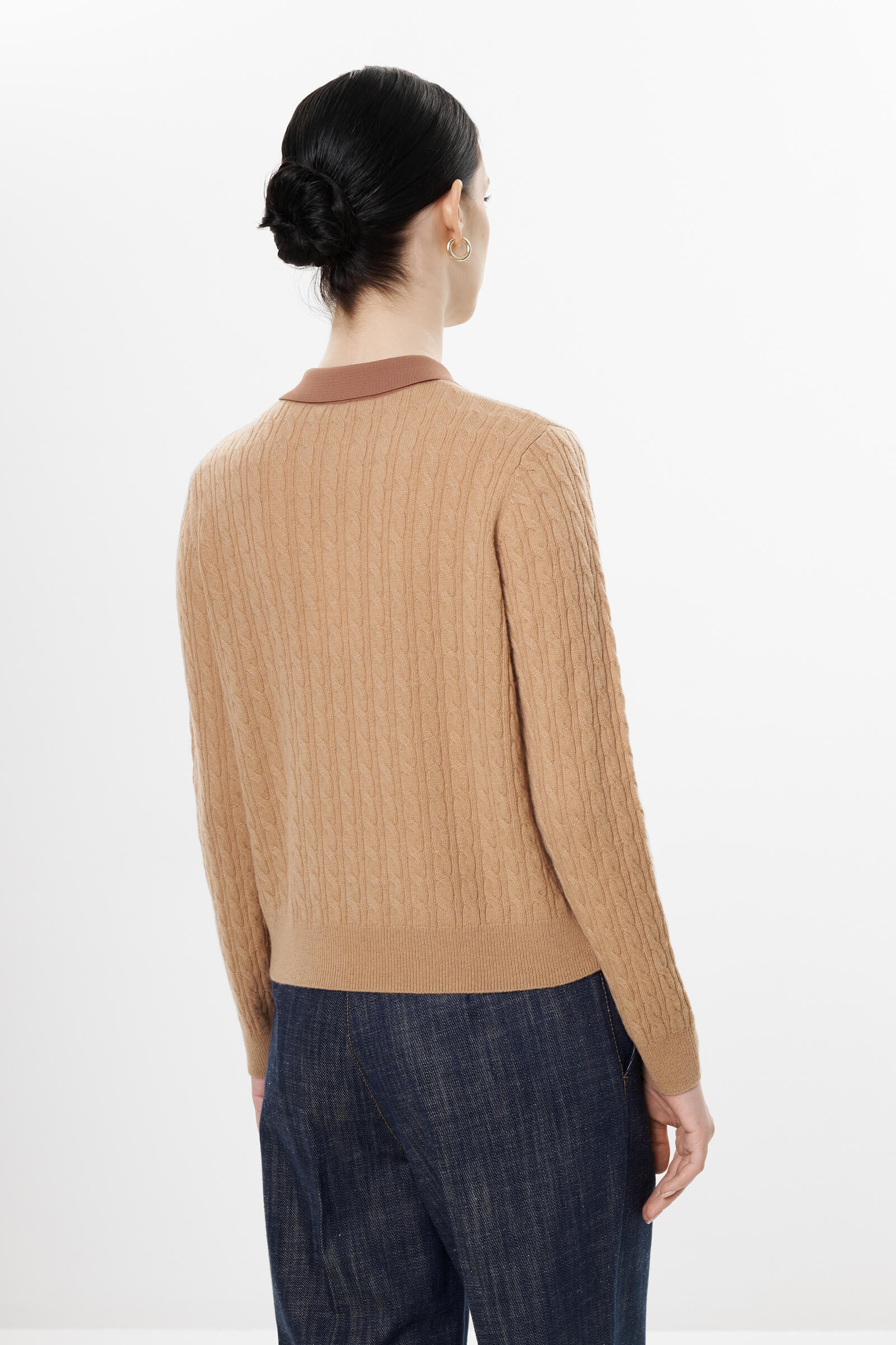 Джемпер из шерсти и кашемира Бренд Diana Gallesi