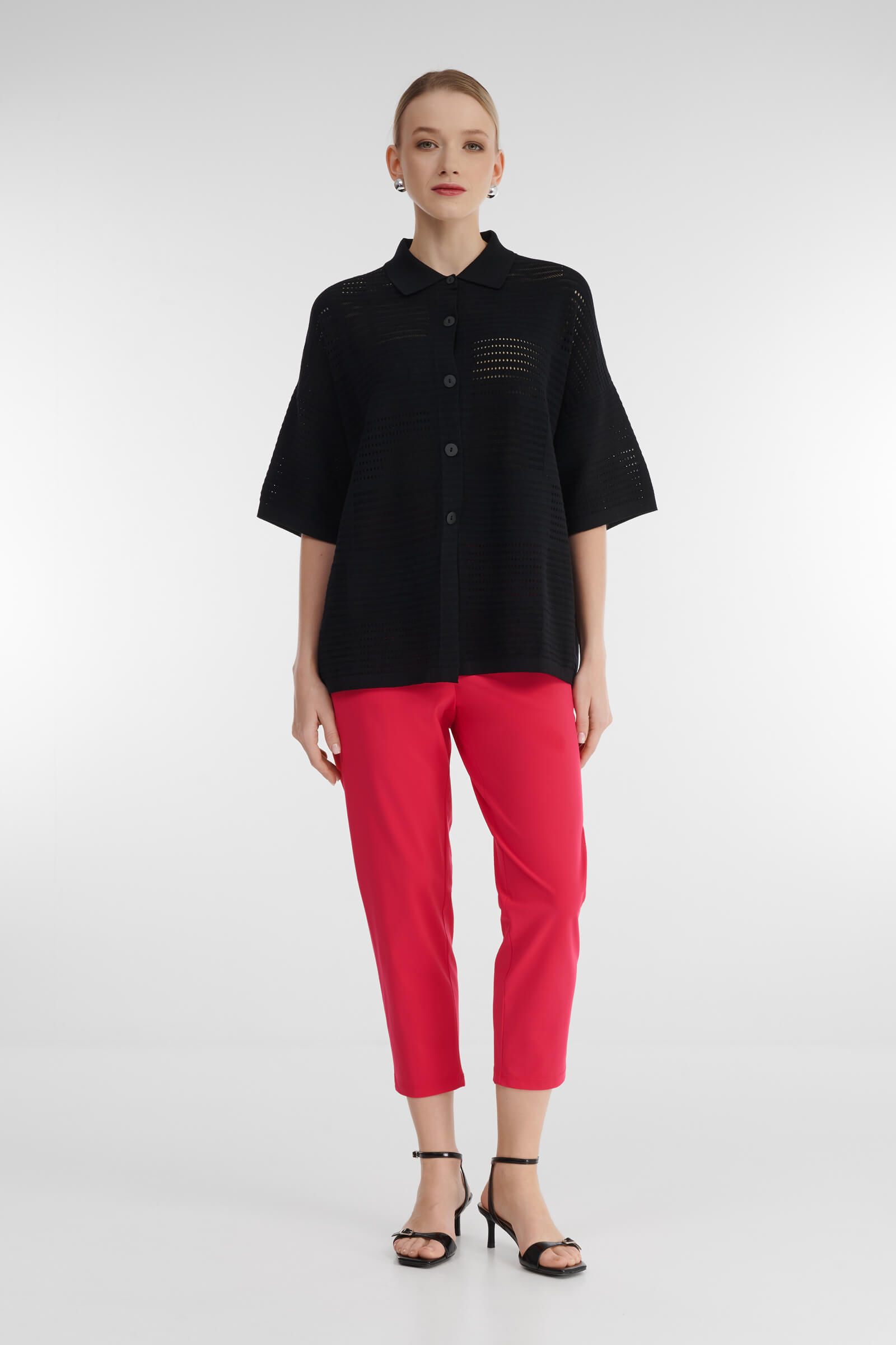 Кардиган с укороченным рукавом Бренд Sarah Pacini