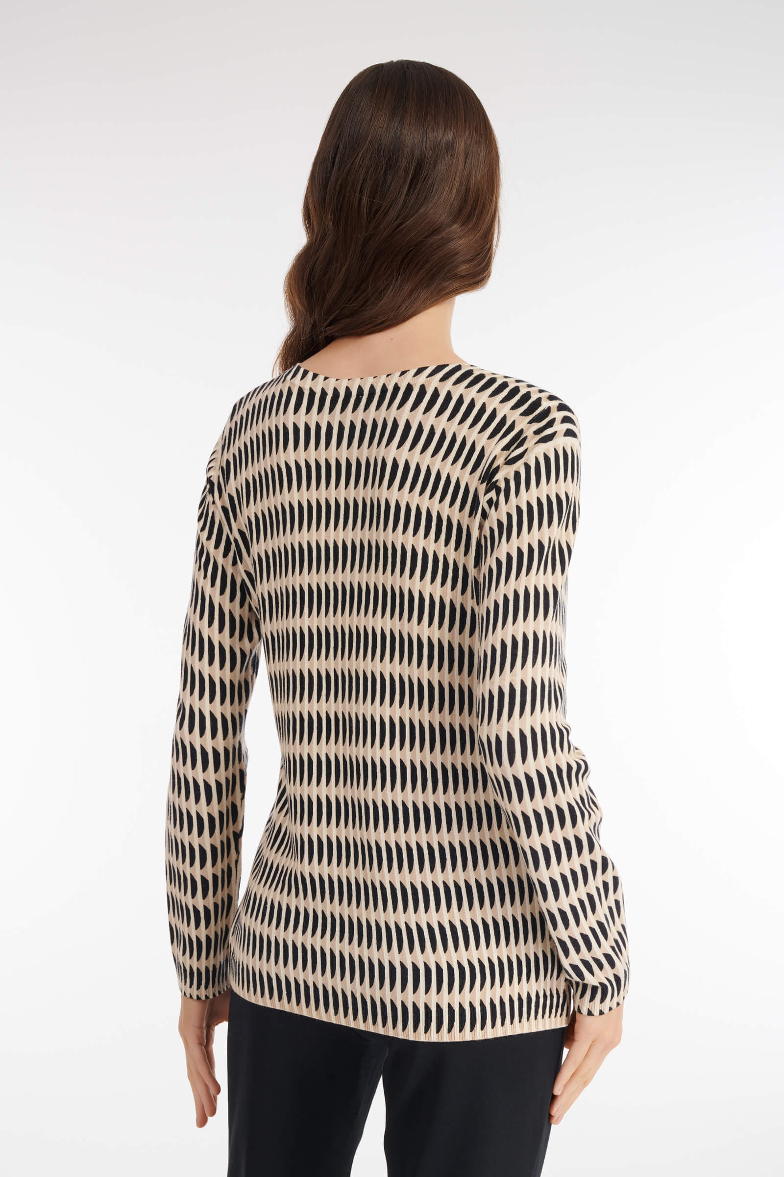 Джемпер с узором Бренд Diana Gallesi