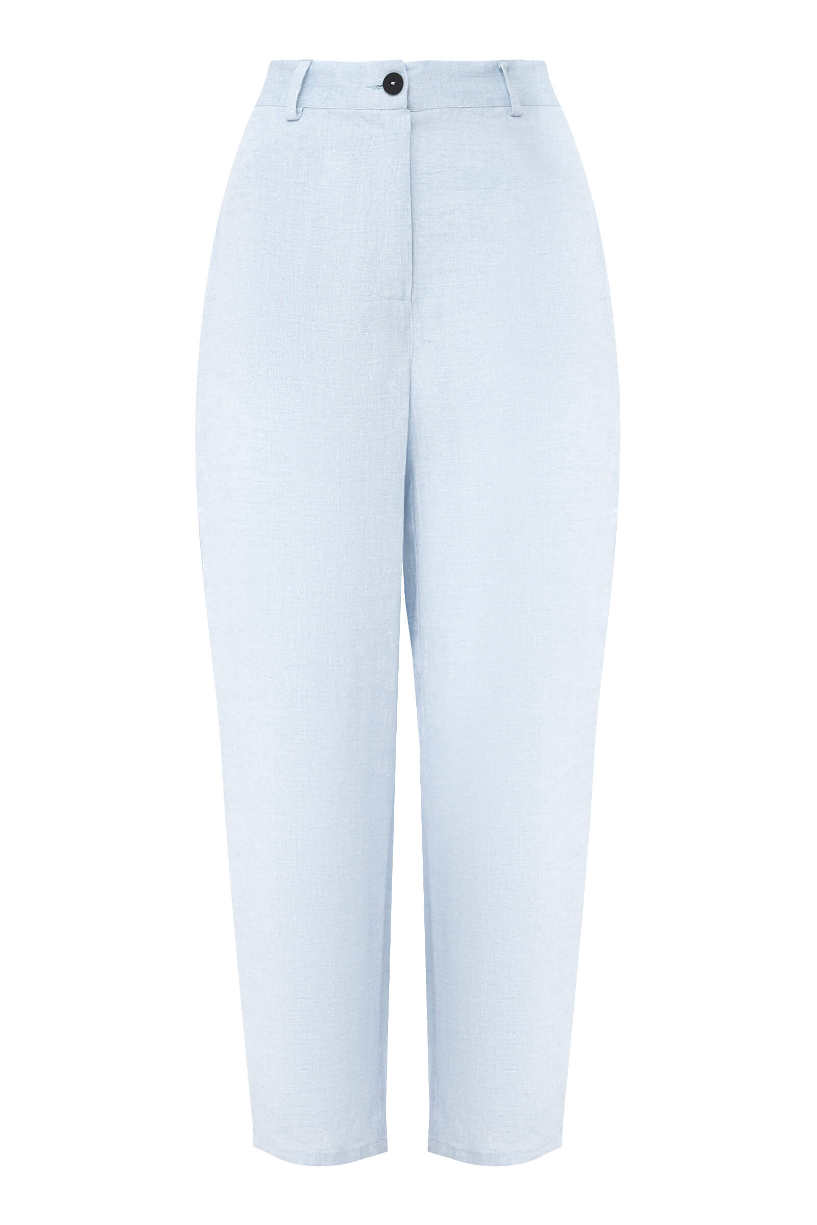 Льняные брюки-бананы Бренд Sarah Pacini