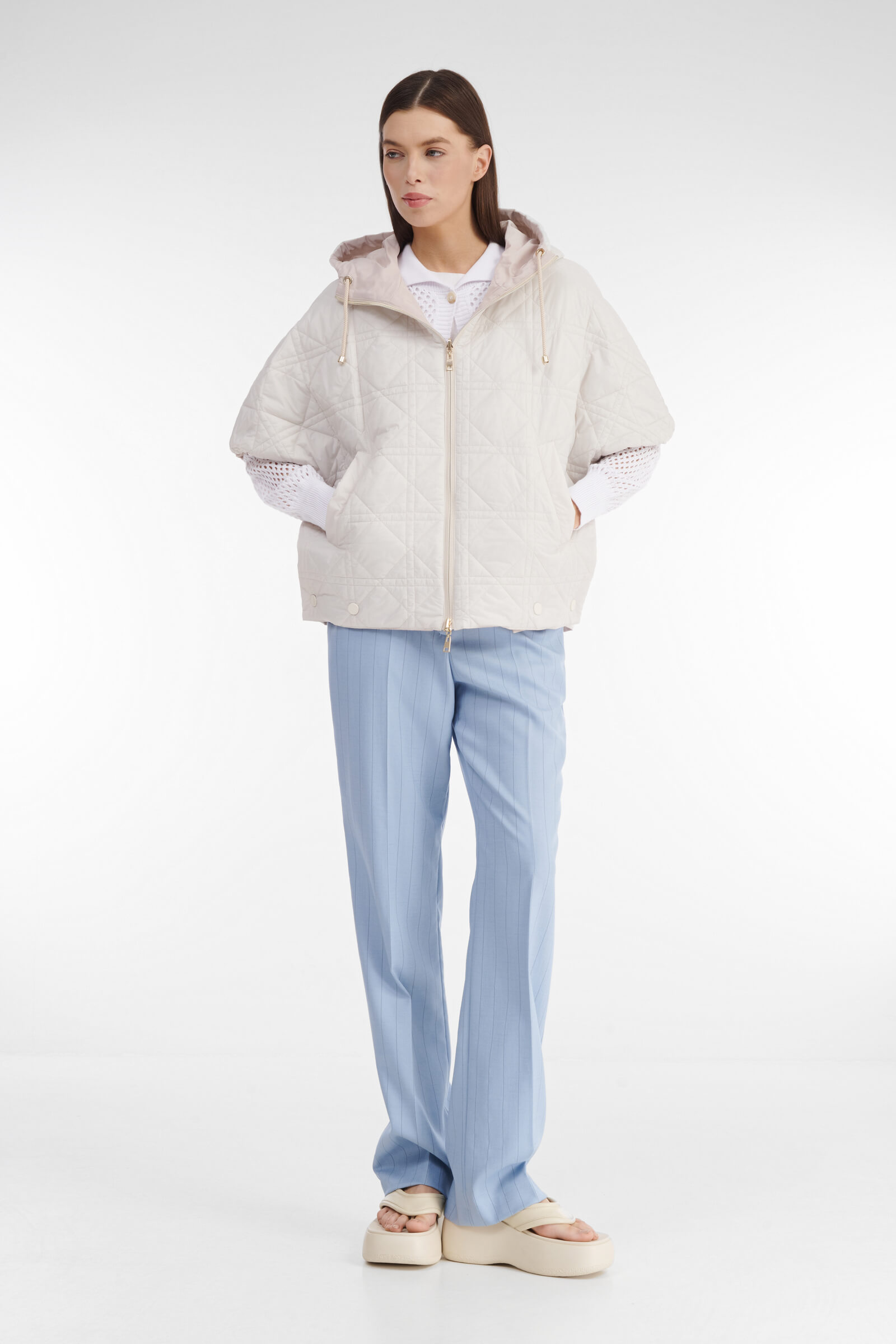 Двусторонняя куртка на молнии Бренд Caterina Leman