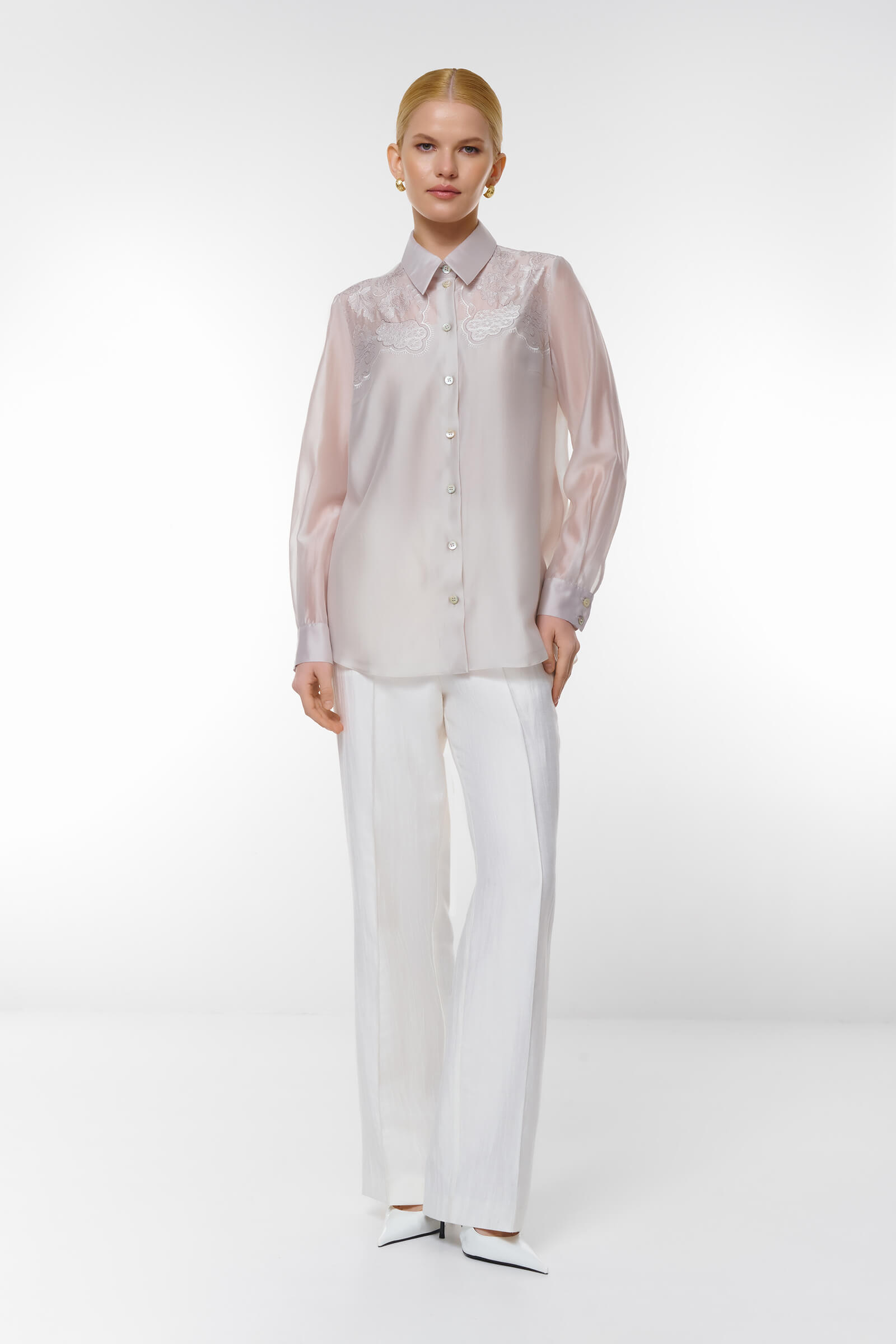 Блузка с вышивкой Бренд Caterina Leman