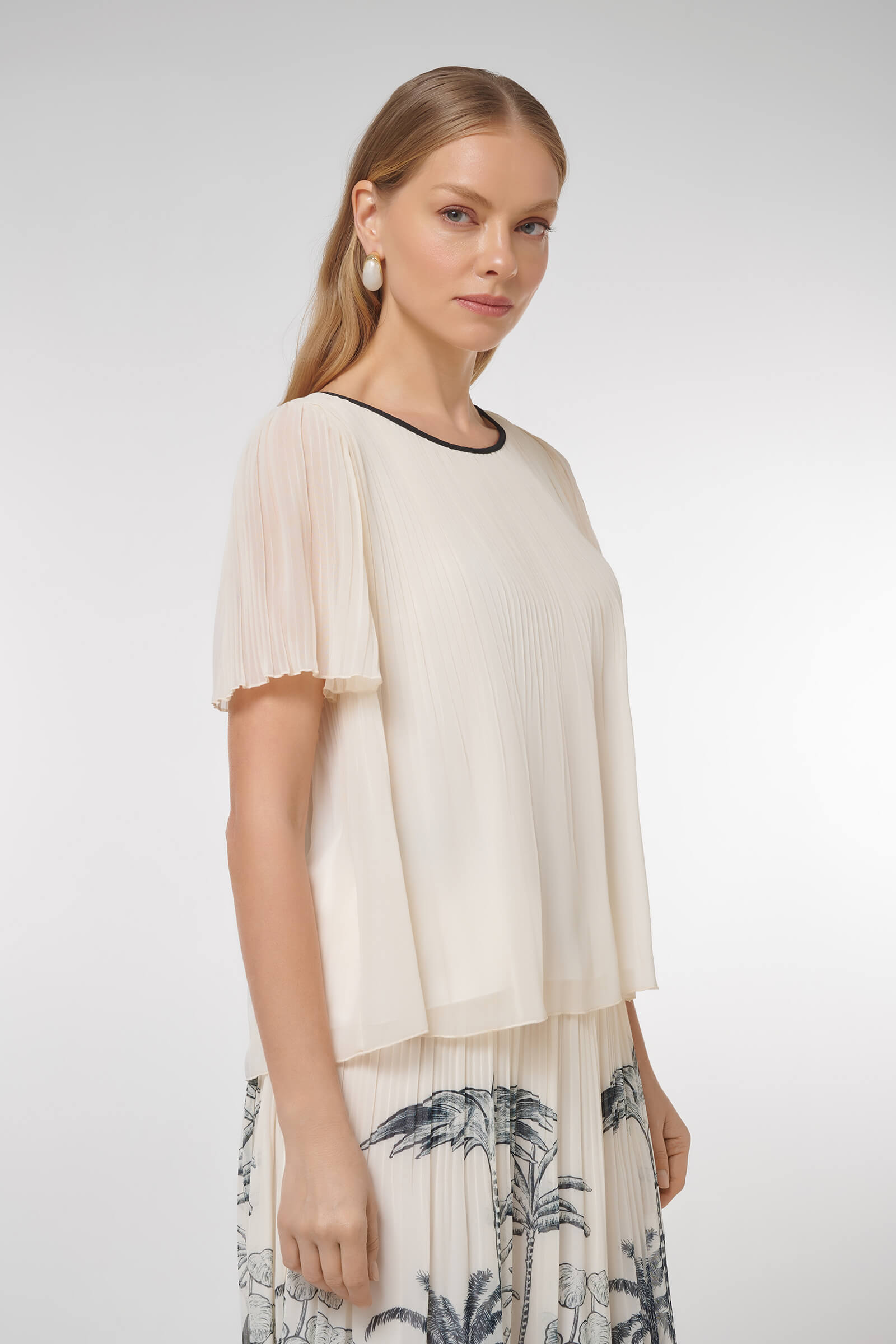 Блузка с поясом Бренд Caterina Leman