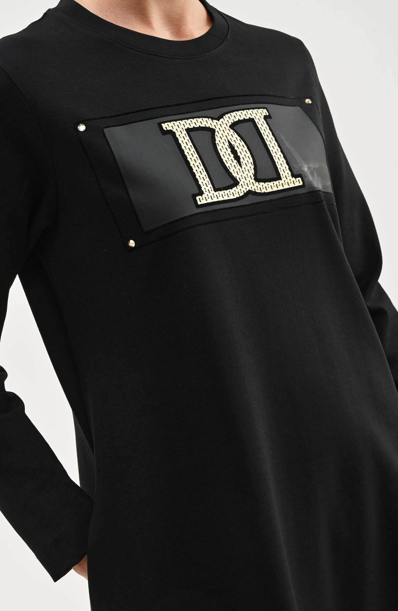 Трикотажное расклешенное платье Бренд Daniela Drei