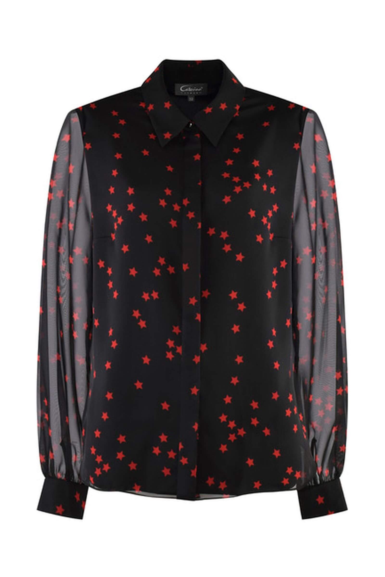 Рубашка из поливискозы с принтом Бренд Caterina Leman