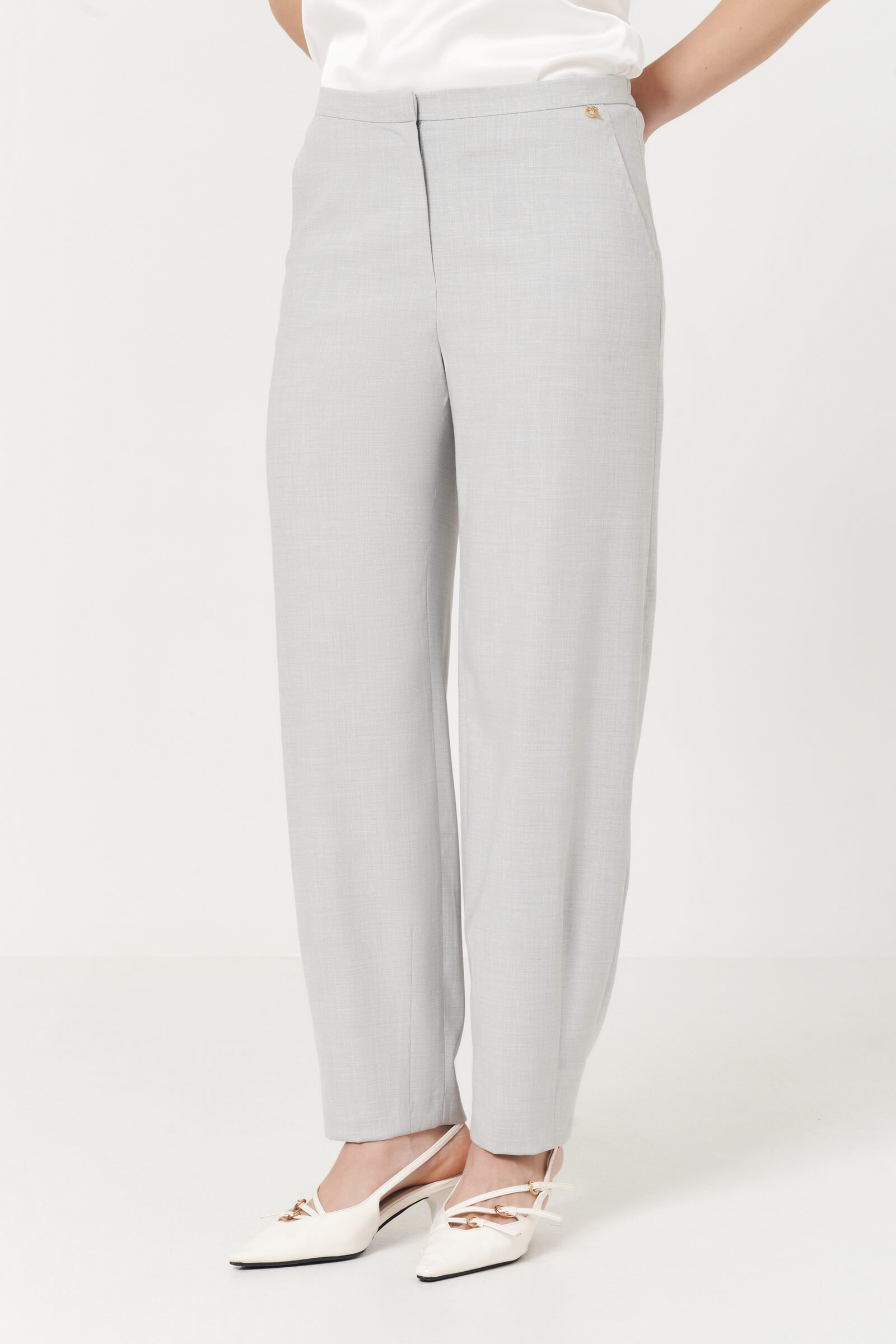 Брюки зауженные со стрелками Бренд Caterina Leman