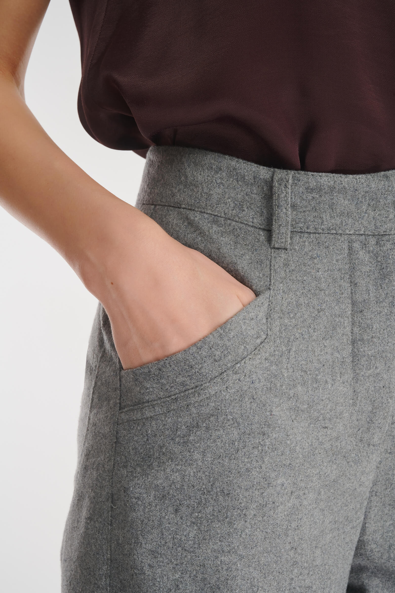 Брюки с добавлением шерсти Бренд Caterina Leman