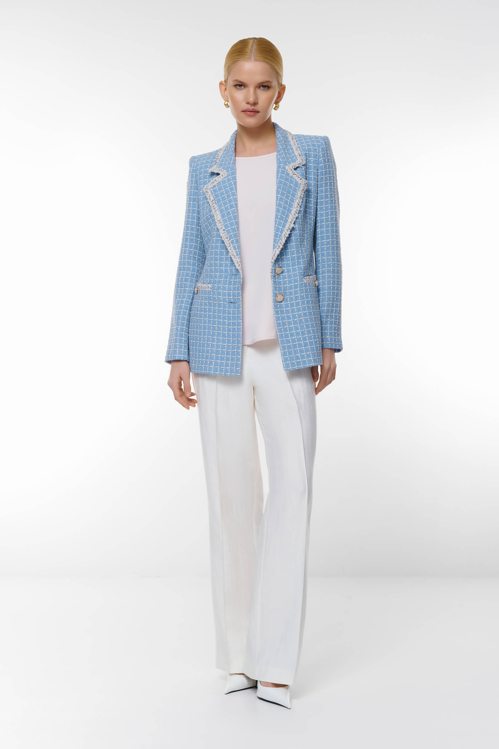 Пиджак с люрексом Бренд Caterina Leman