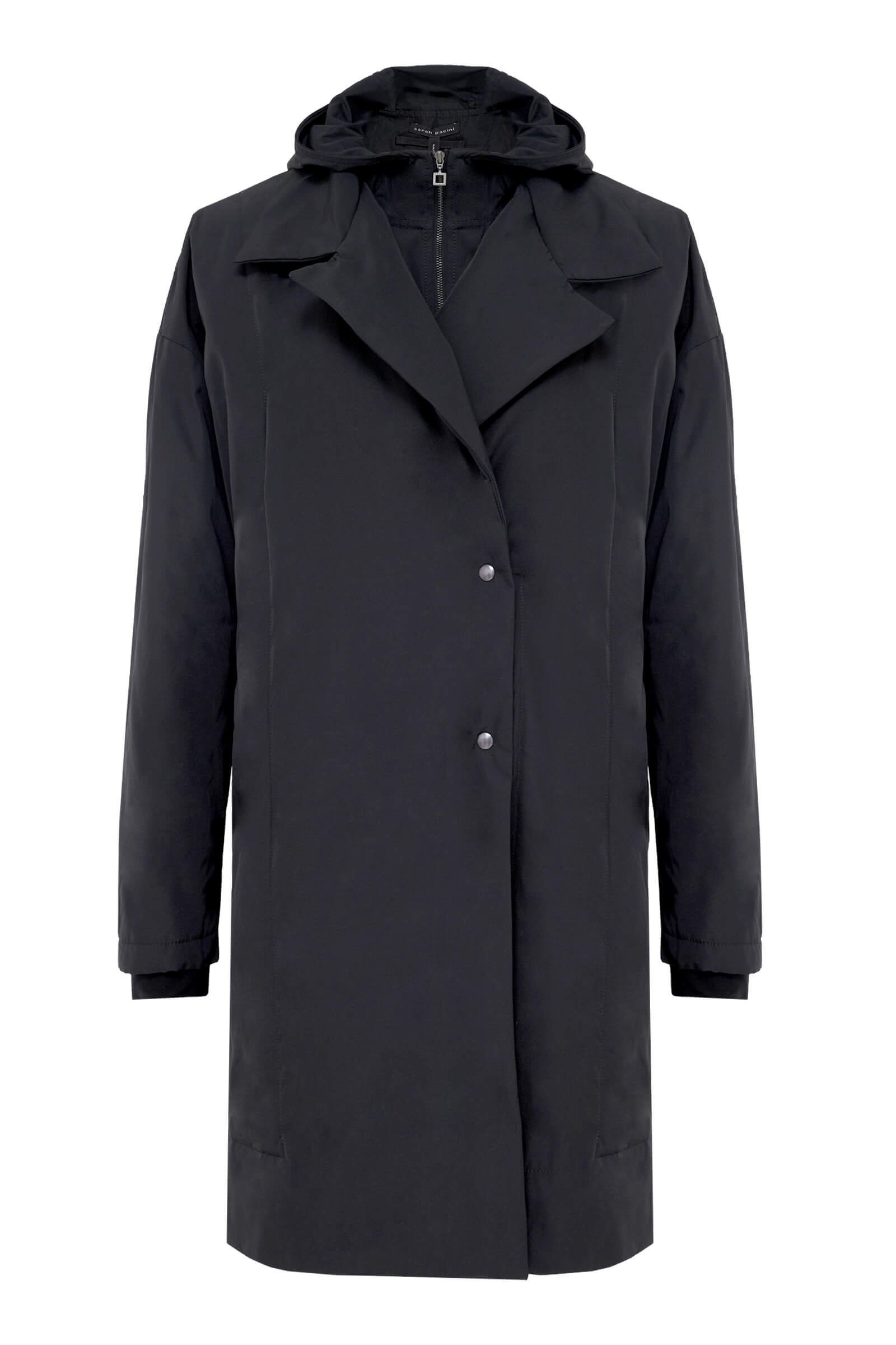 Пальто со съемным жилетом Бренд Sarah Pacini