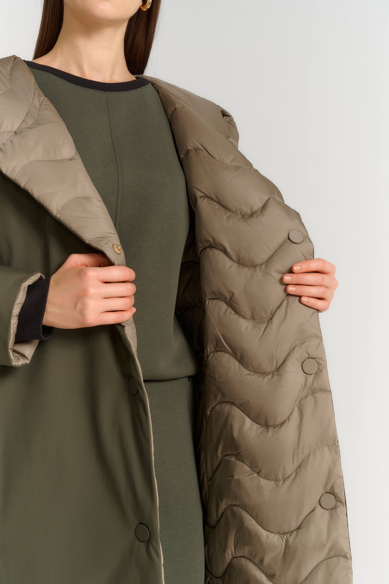 Пальто двухстороннее Бренд Diana Gallesi