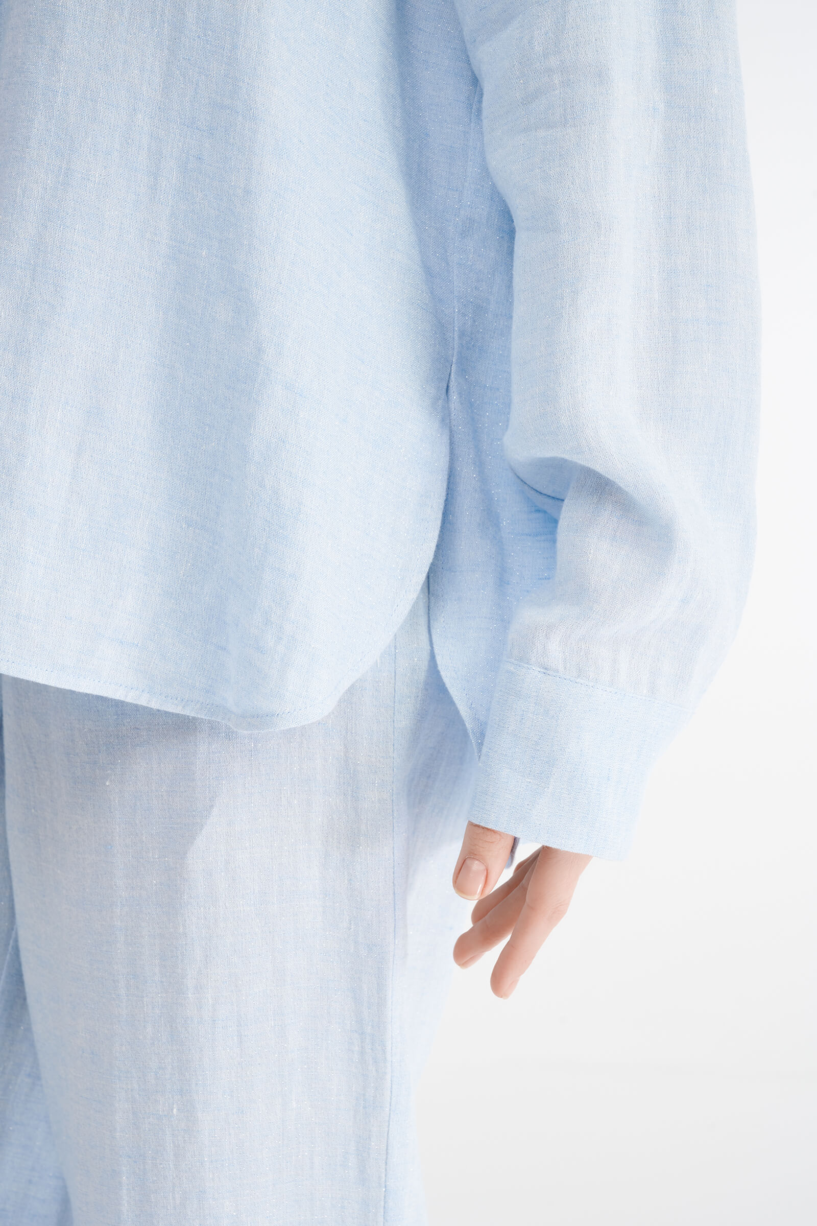 Льняная рубашка Бренд Sarah Pacini