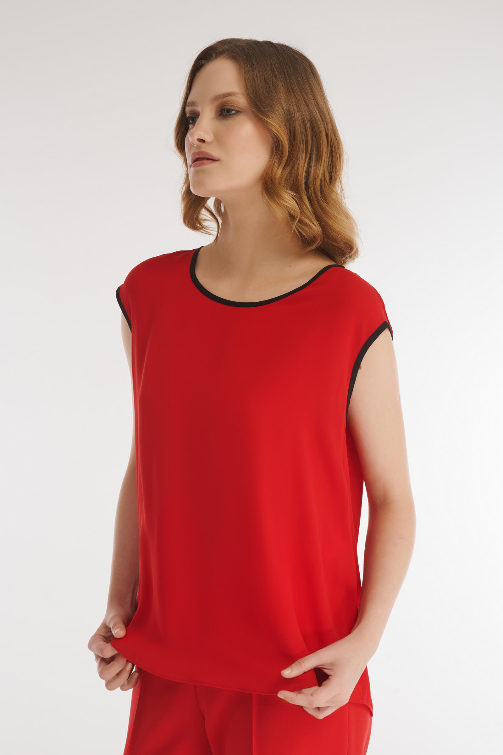 Топ из поливискозы Бренд Caterina Leman