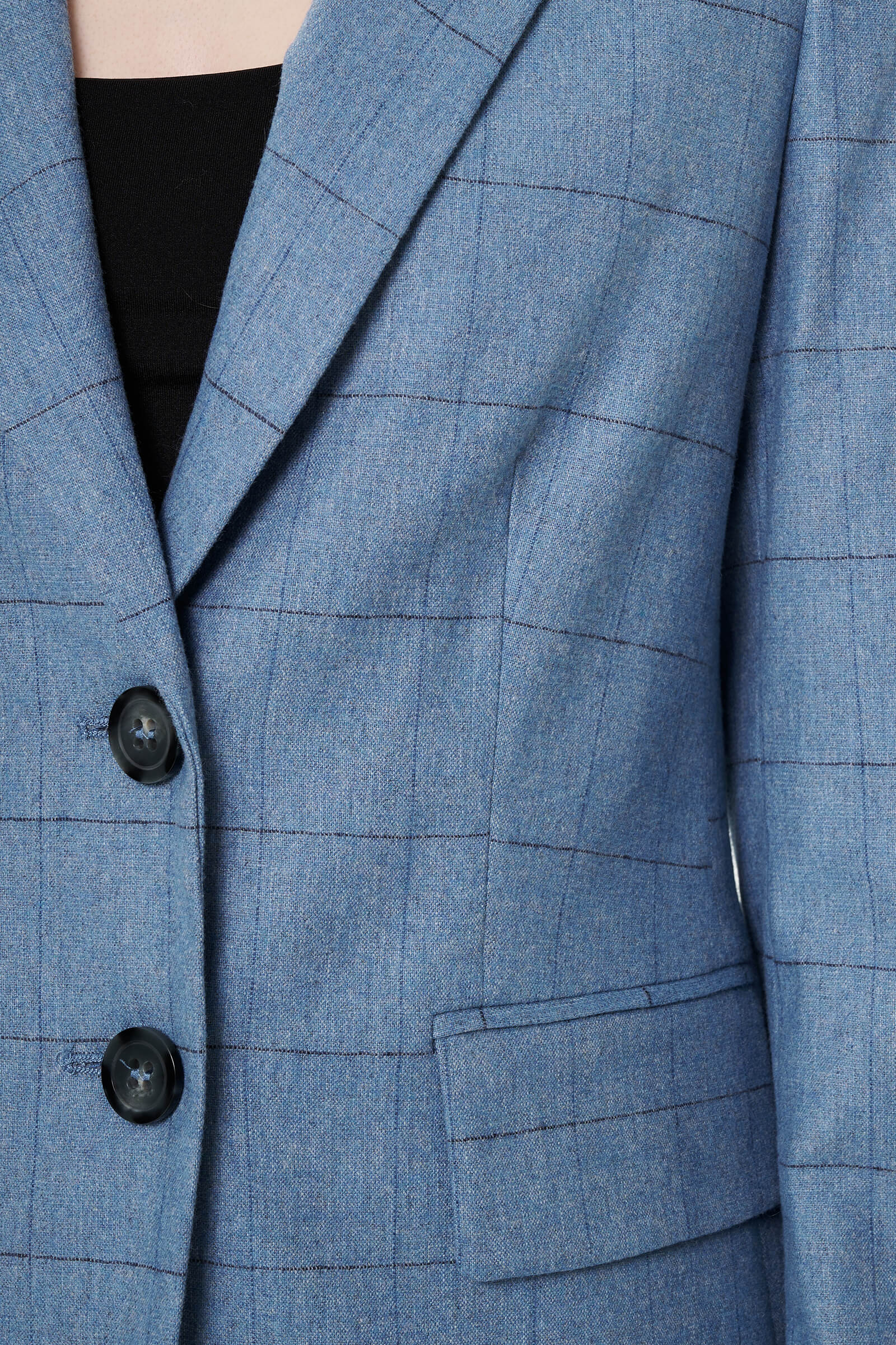 Однобортный пиджак с добавлением шерсти Бренд Diana Gallesi