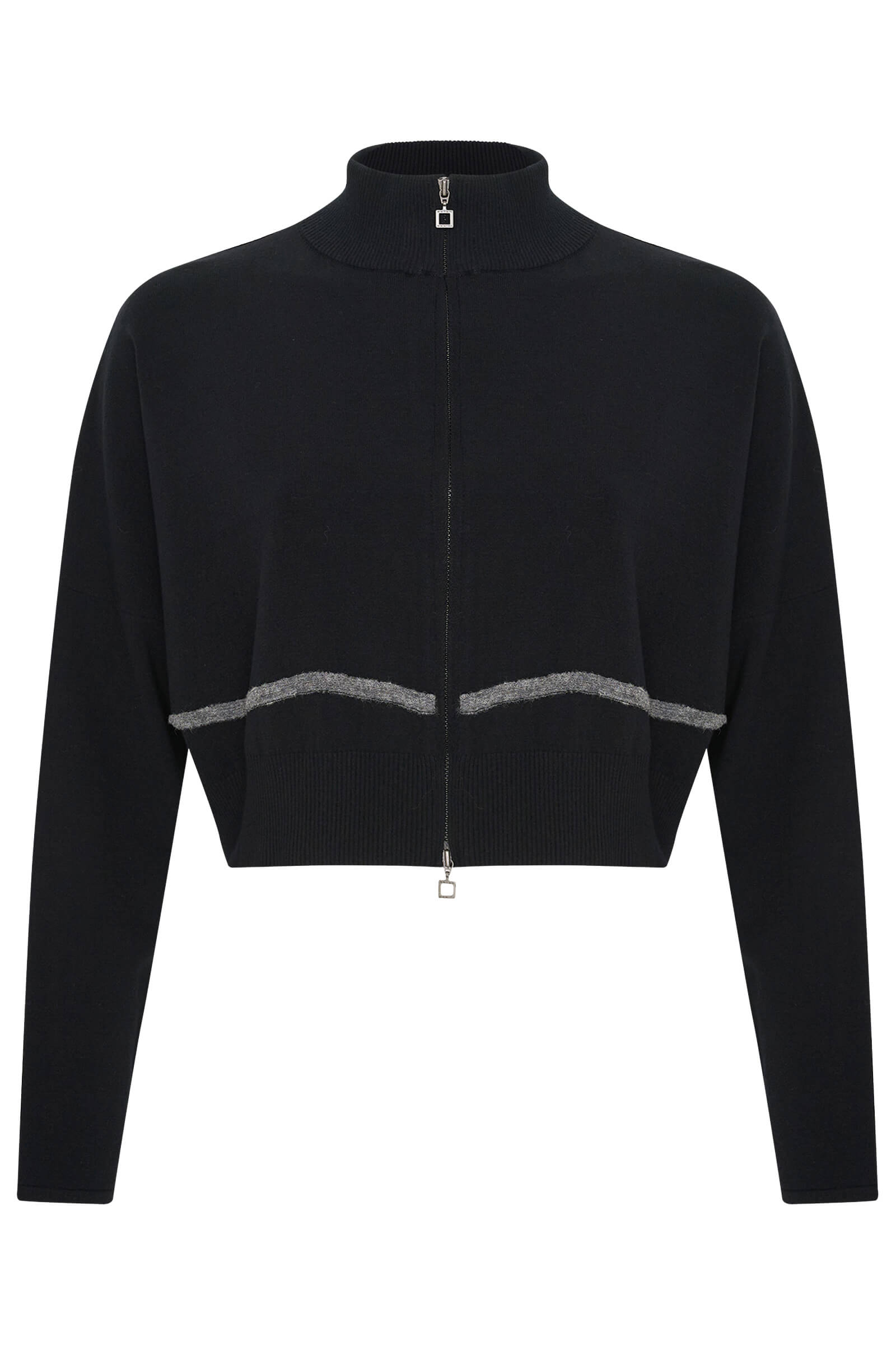 Укороченный кардиган из смесовой вискозы Бренд Sarah Pacini