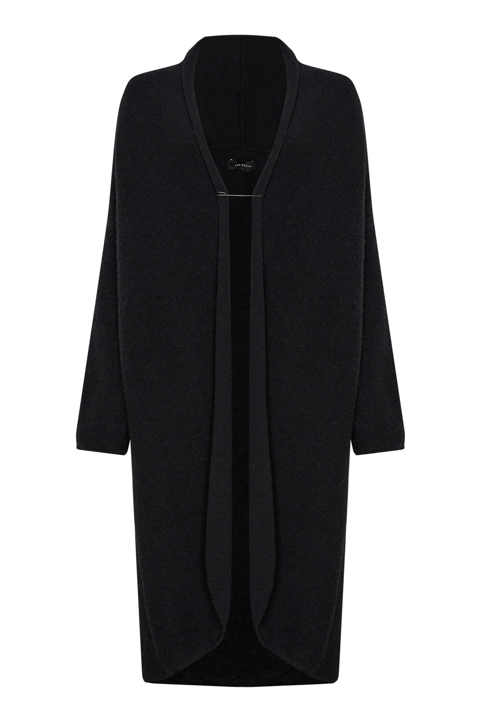 Длинный кардиган из смесовой шерсти альпаки Бренд Sarah Pacini