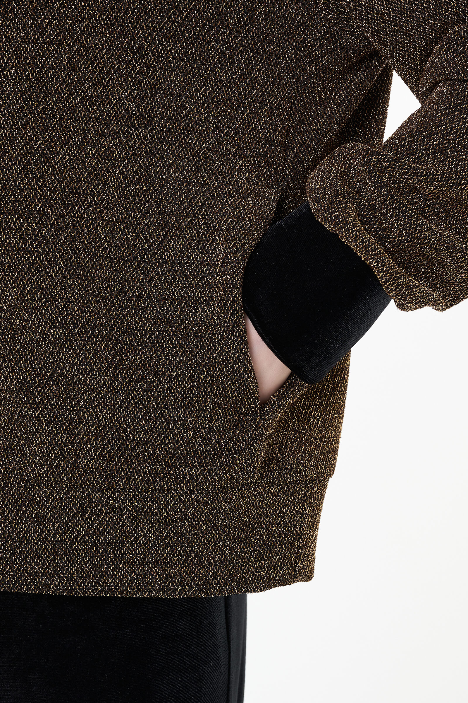 Бомбер с люрексом Бренд Luisa Viola