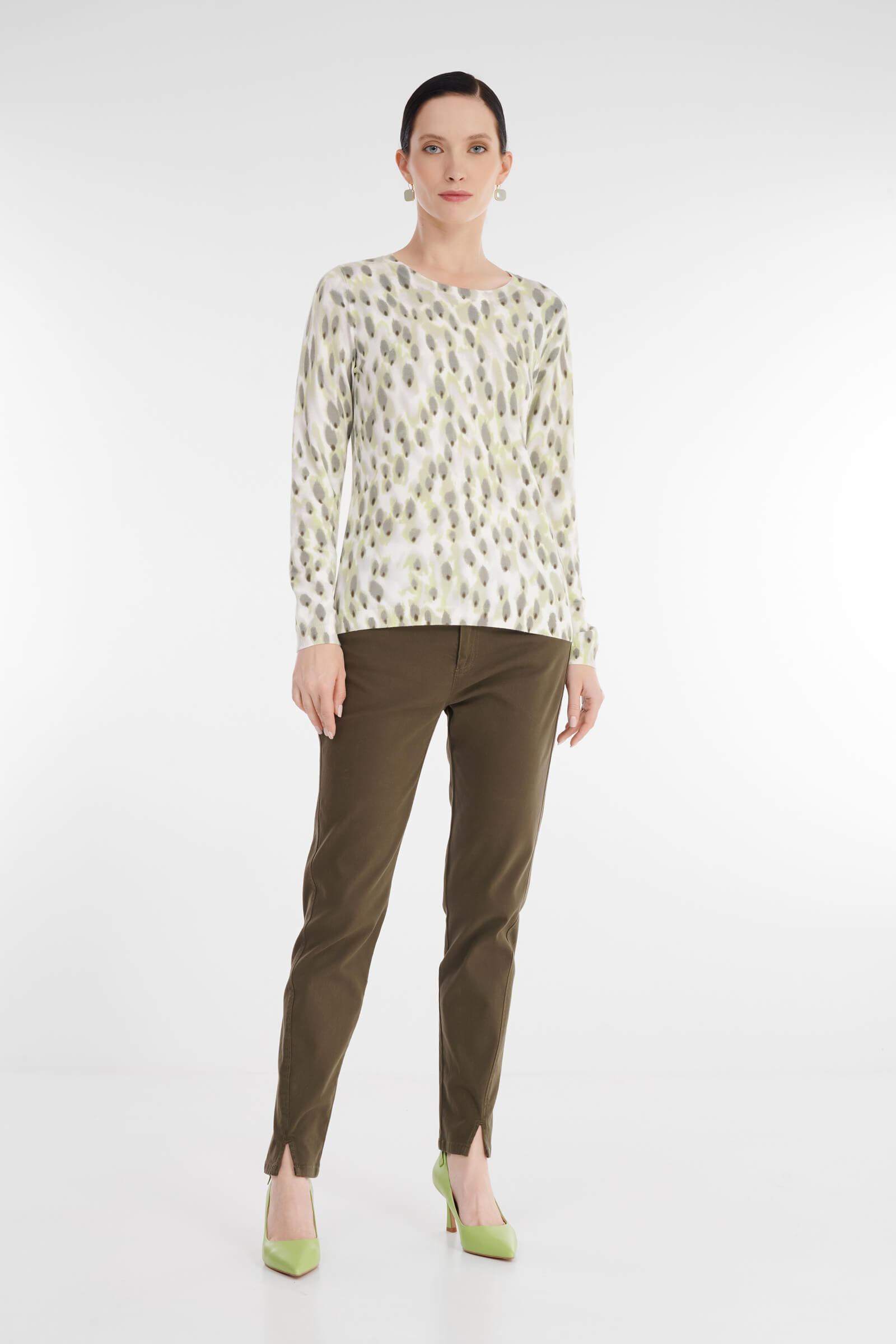 Джемпер с узором Бренд Diana Gallesi