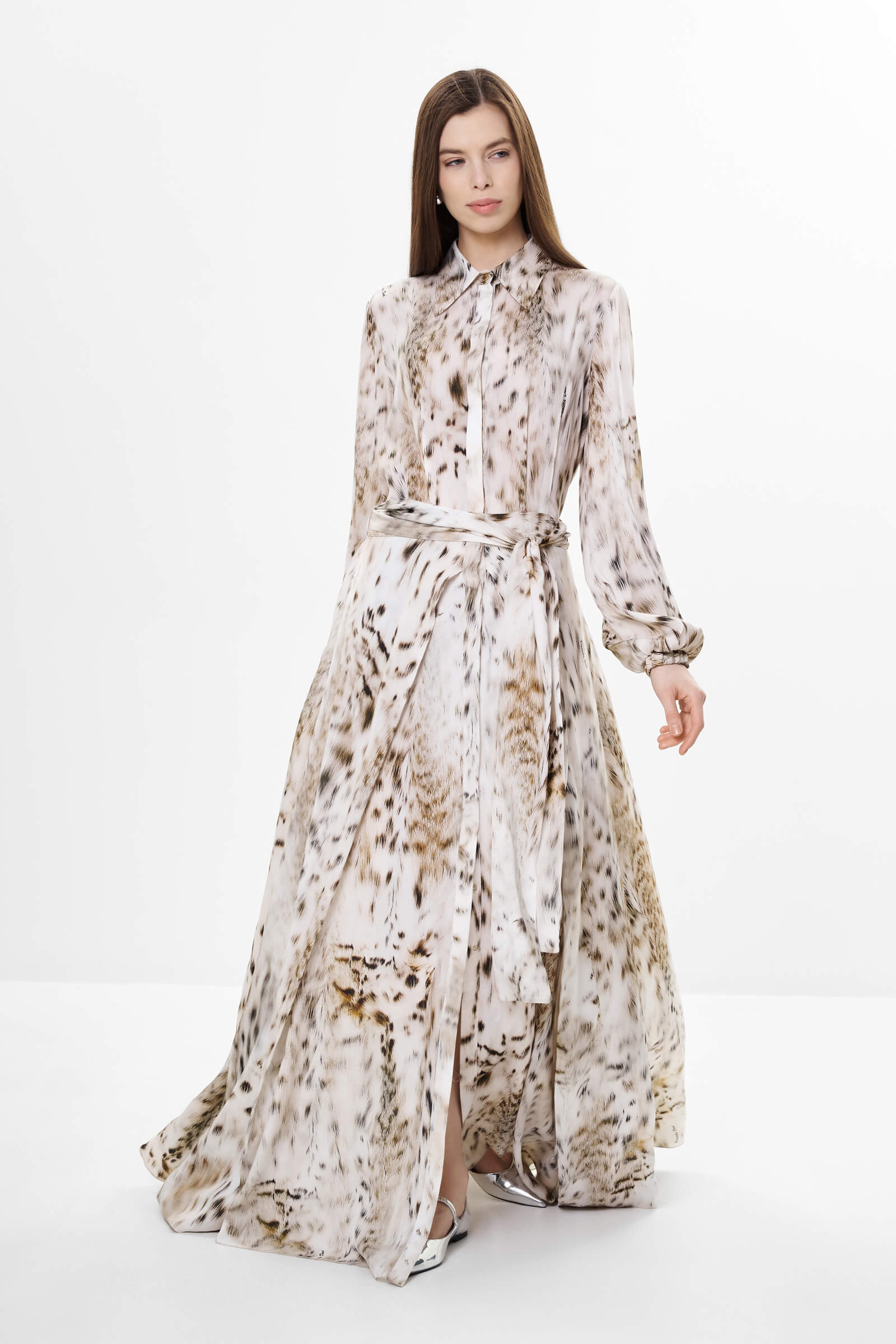 Платье макси из 100% вискозы Бренд Daniela Drei