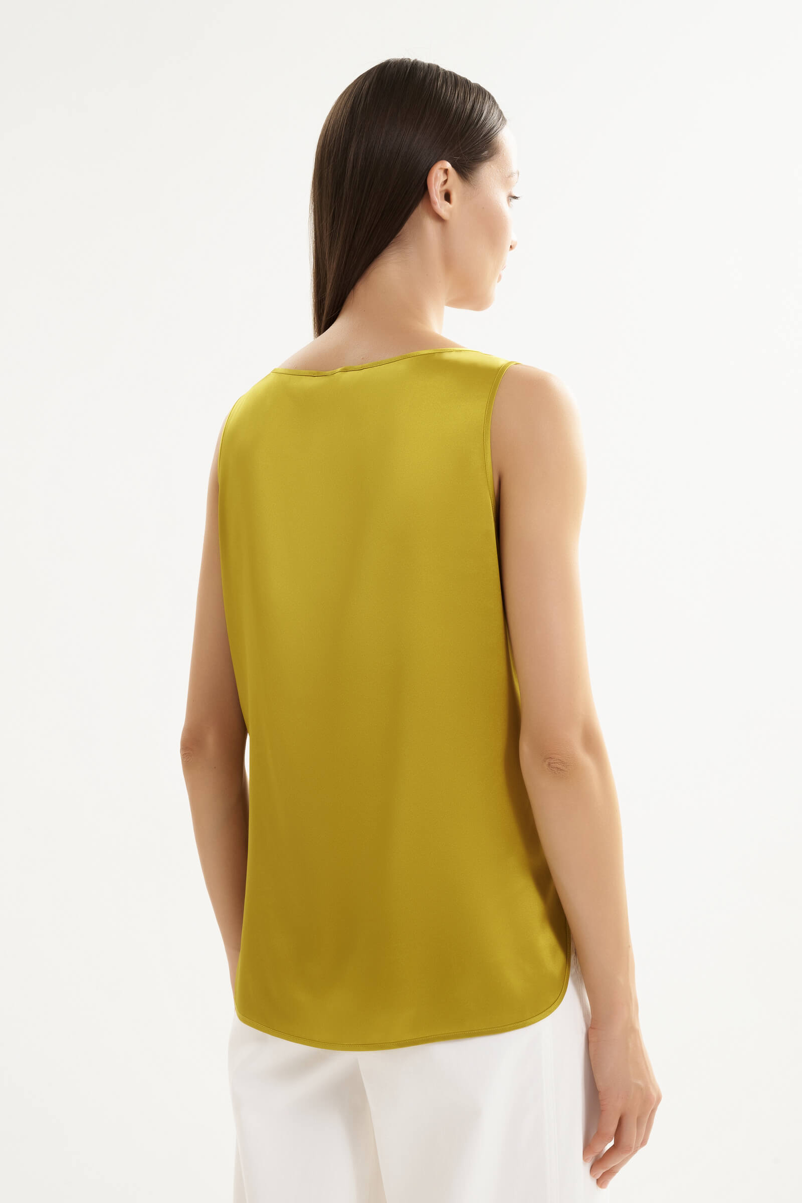 Шелковый топ Бренд MM