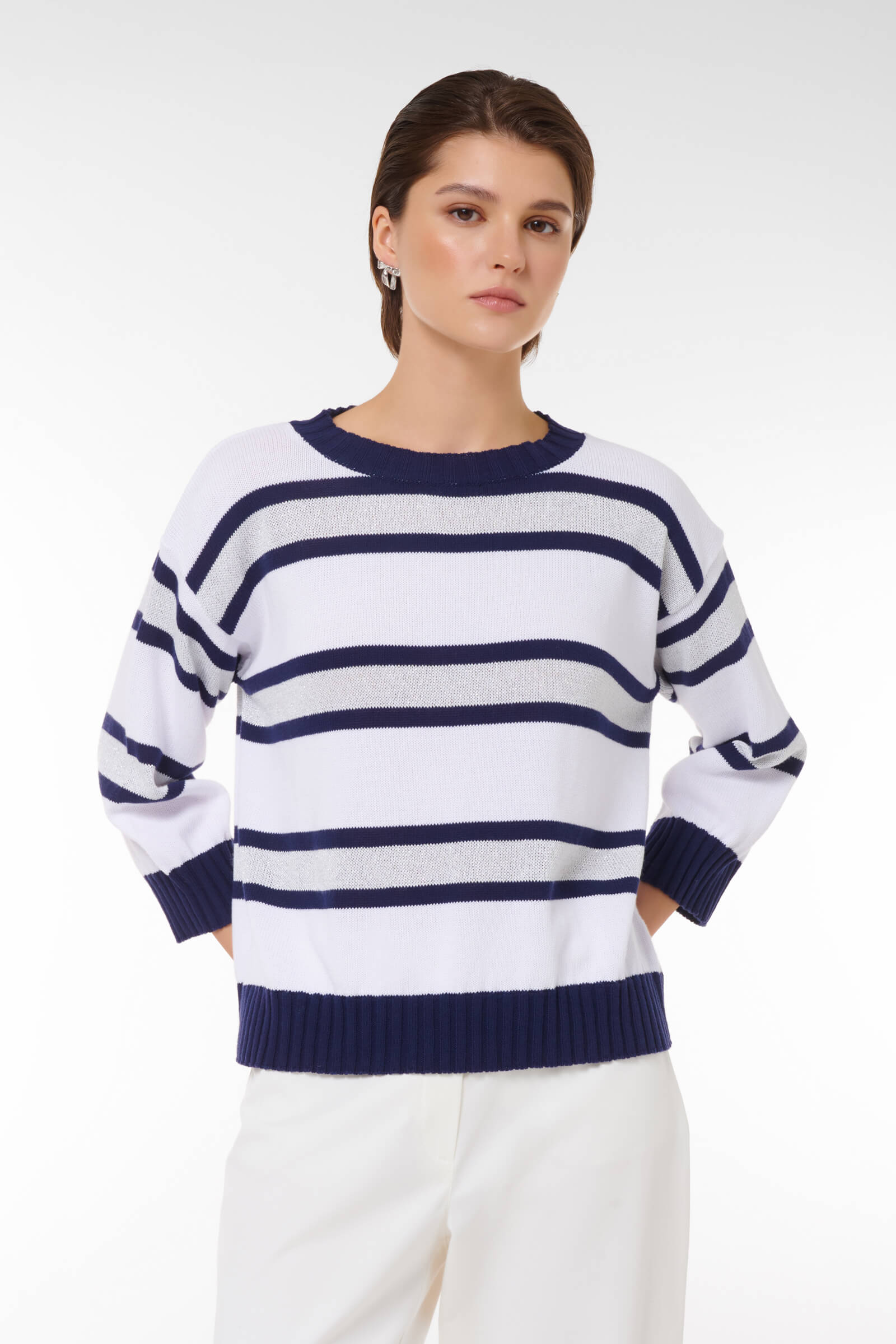 Джемпер с люрексом Бренд Caterina Leman