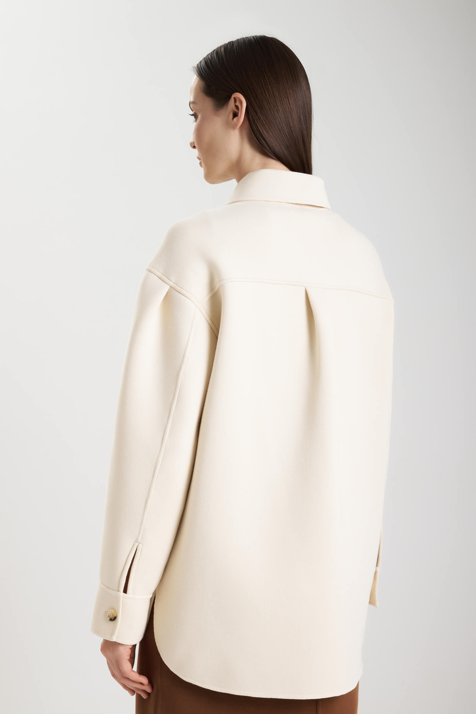 Хлопковая куртка с отложным воротником Бренд MM