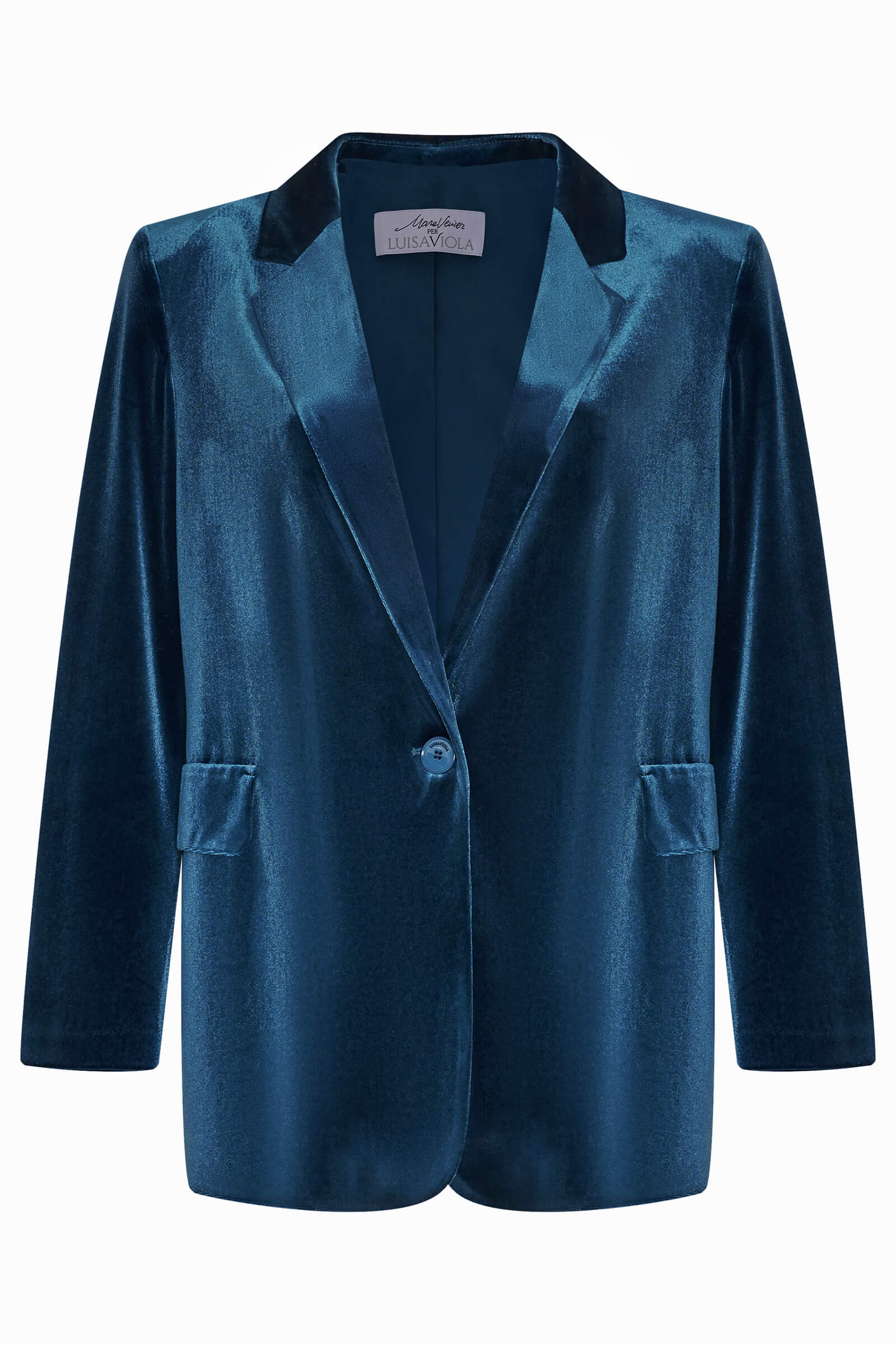 Бархатный пиджак Бренд Luisa Viola