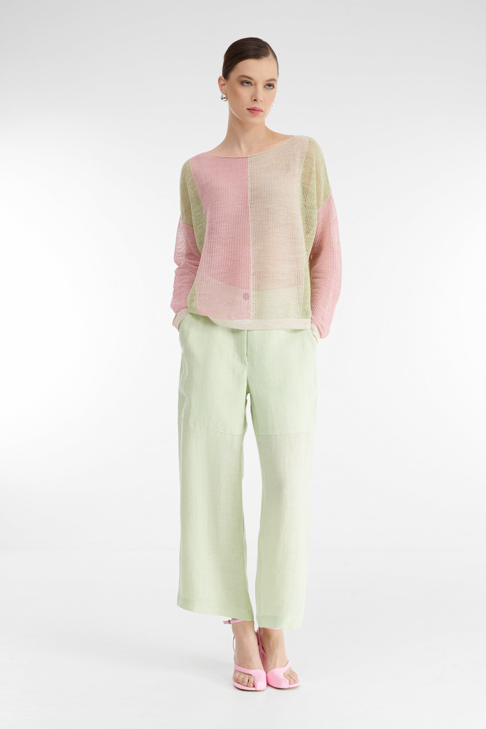 Джемпер из тонкого трикотажа Бренд Sarah Pacini