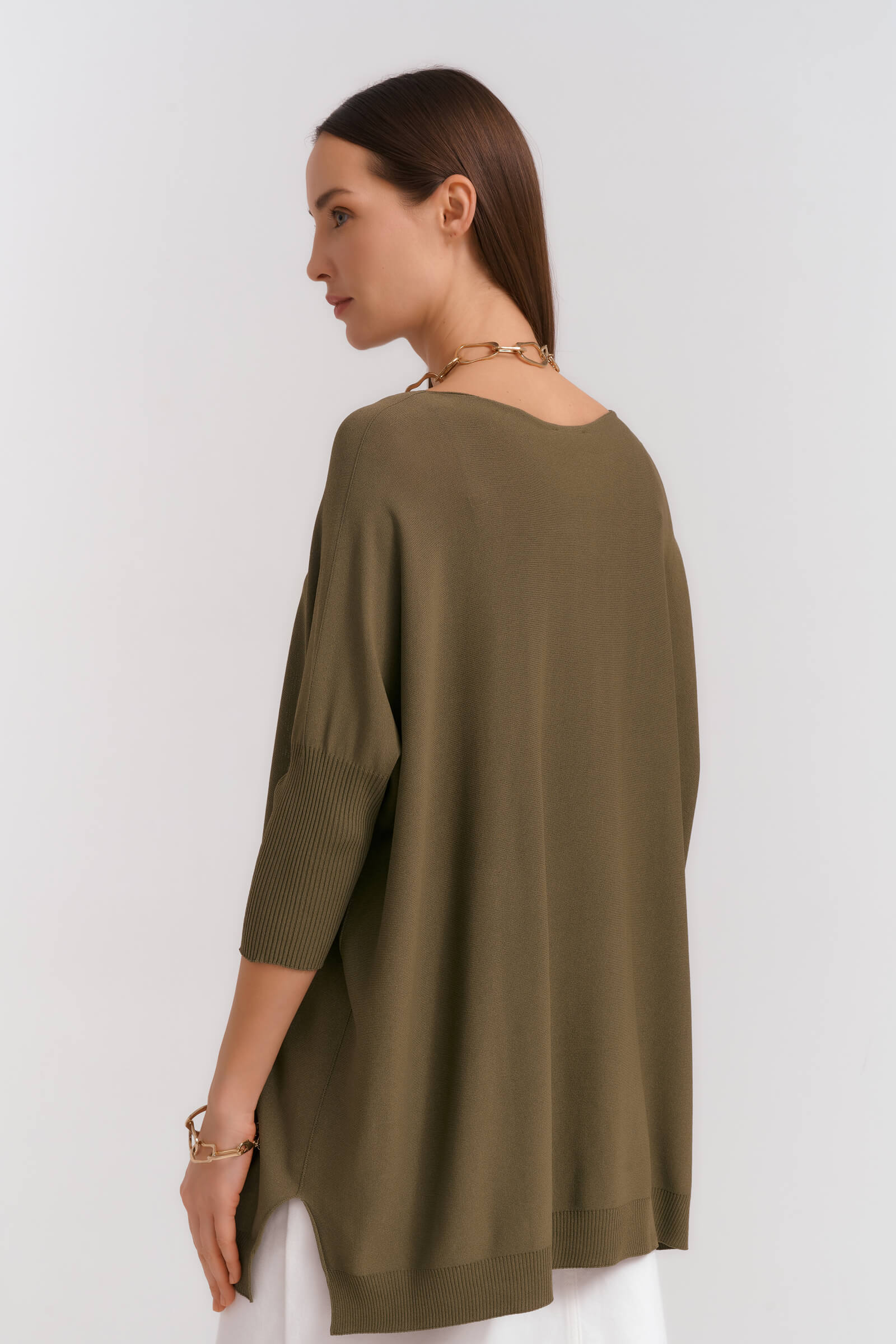 Джемпер свободного кроя Бренд Diana Gallesi