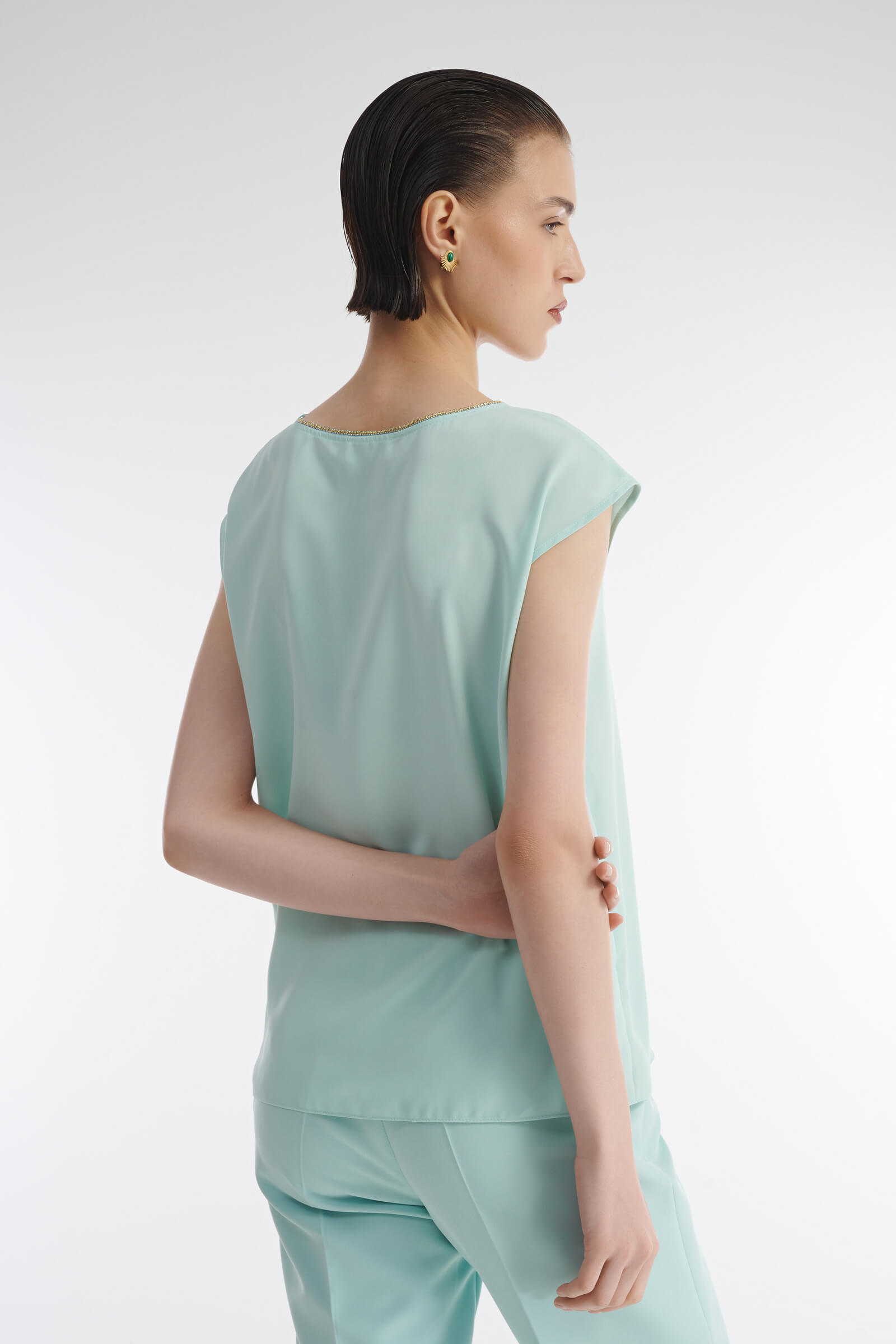 Топ со стразами Бренд Caterina Leman