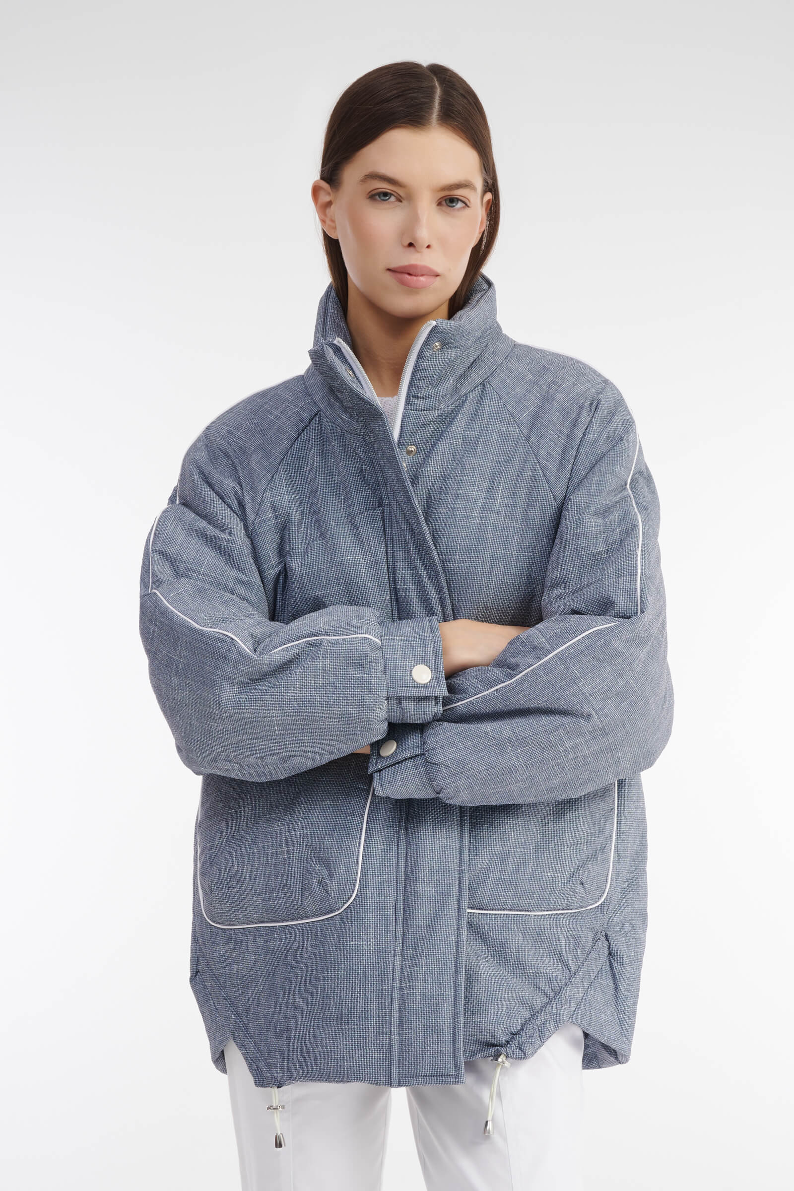 Стеганая куртка на молнии Бренд Caterina Leman