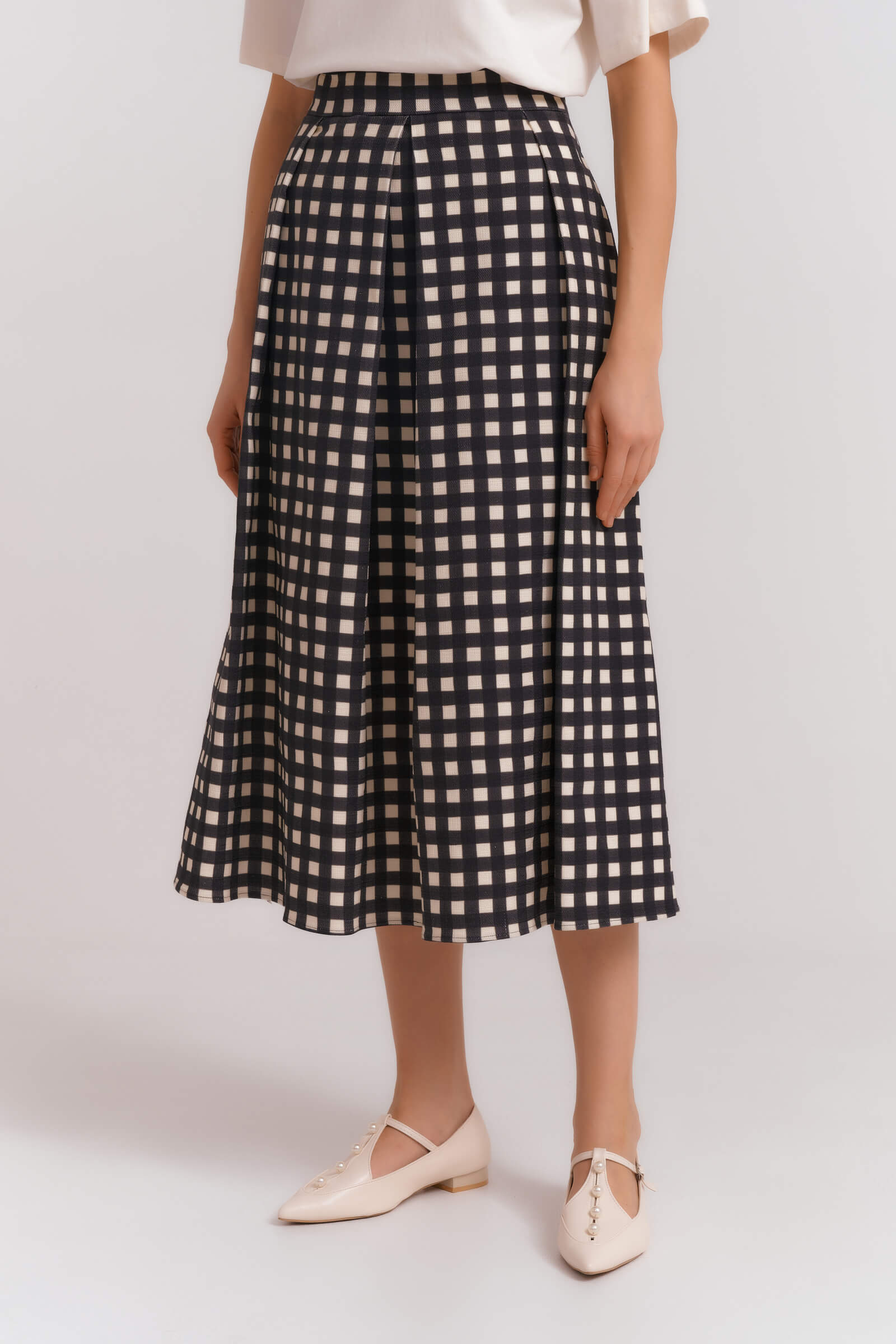 Юбка миди с клиньями Бренд Diana Gallesi