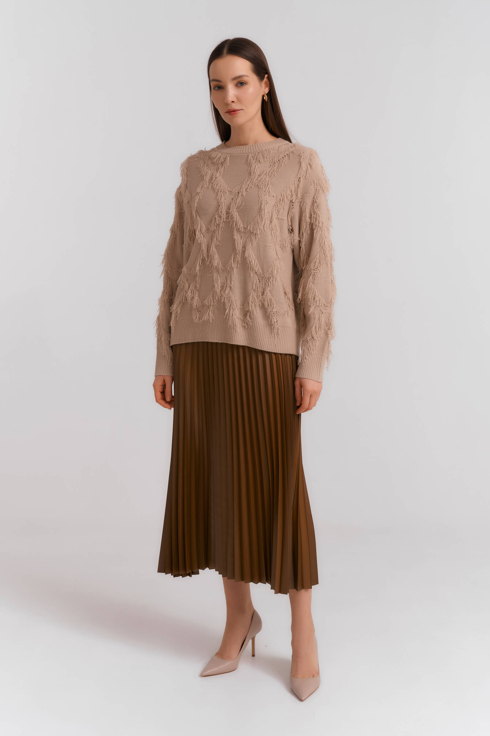 Джемпер с бахрамой Бренд Diana Gallesi