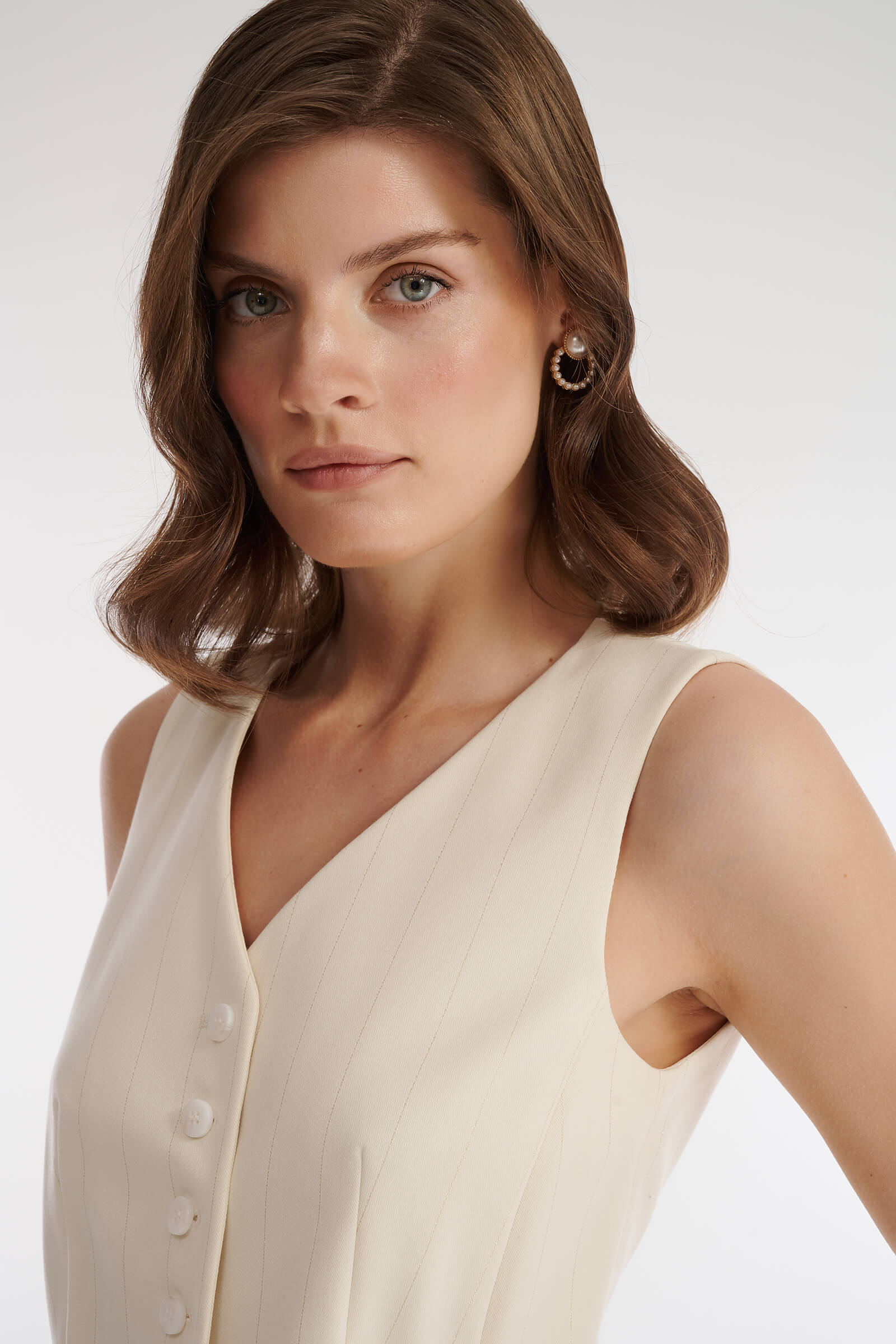 Жилет в полоску Бренд Caterina Leman