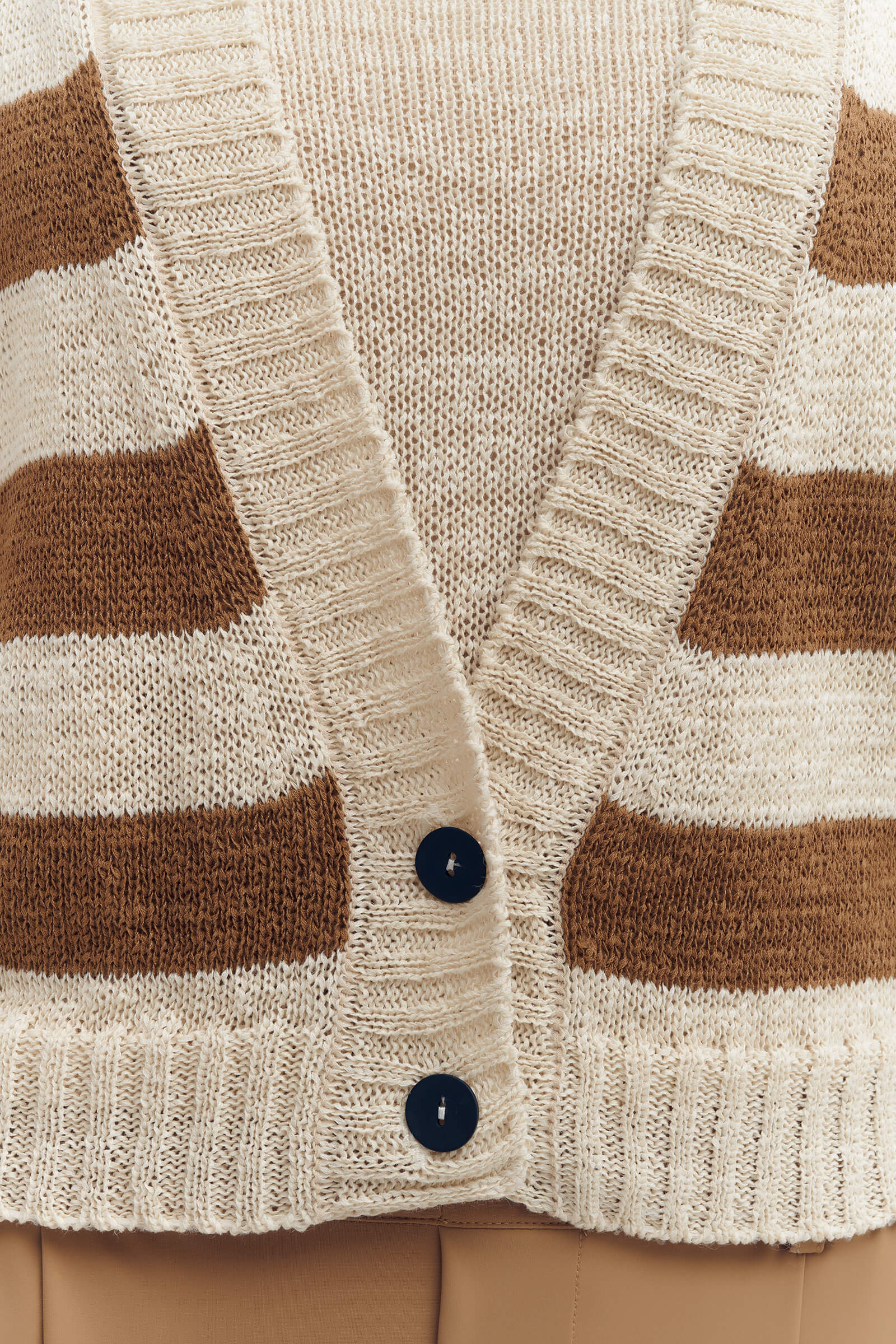 Кардиган с коротким рукавом из льна Бренд Sarah Pacini