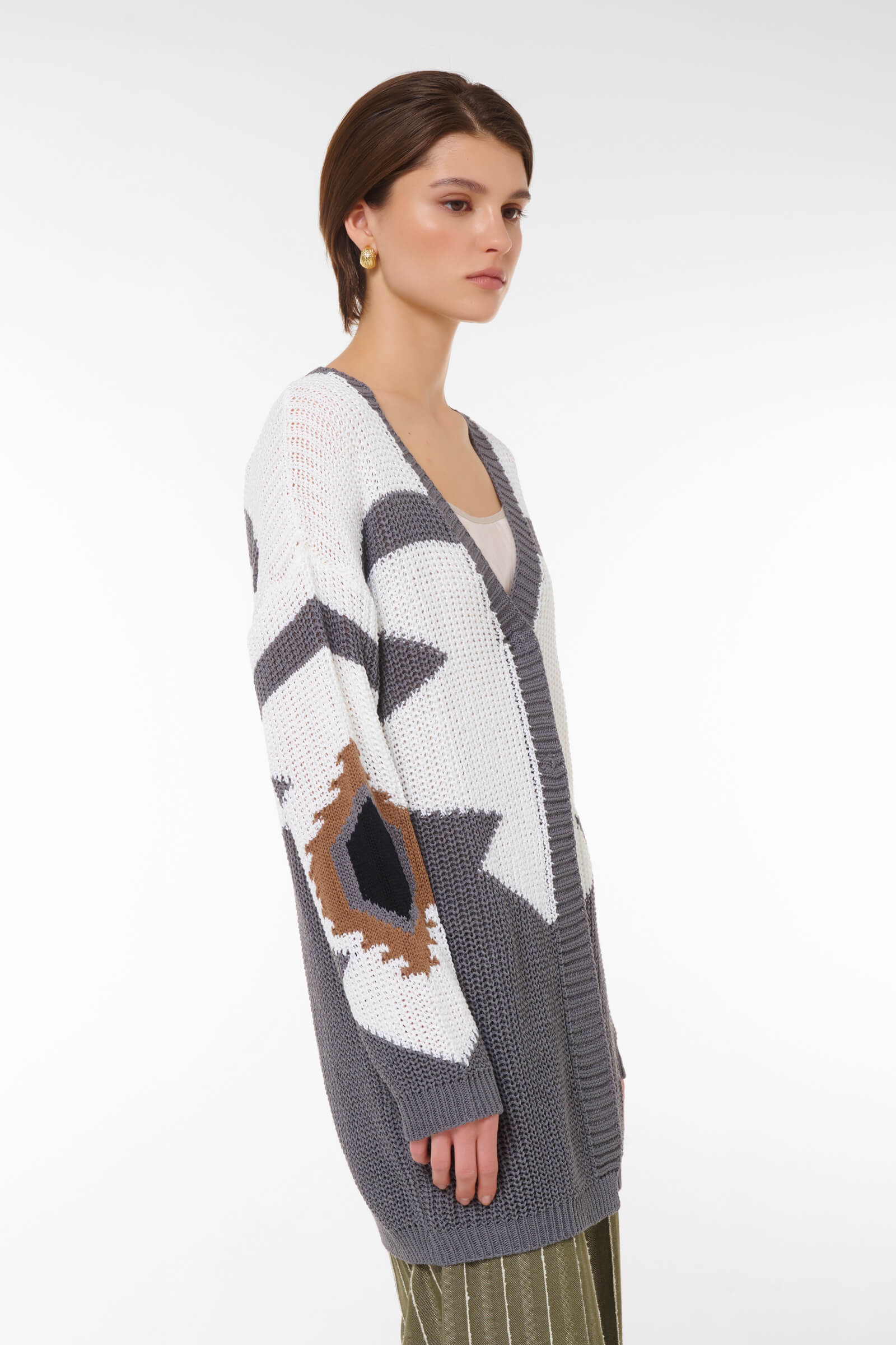 Джемпер с узором Бренд Caterina Leman