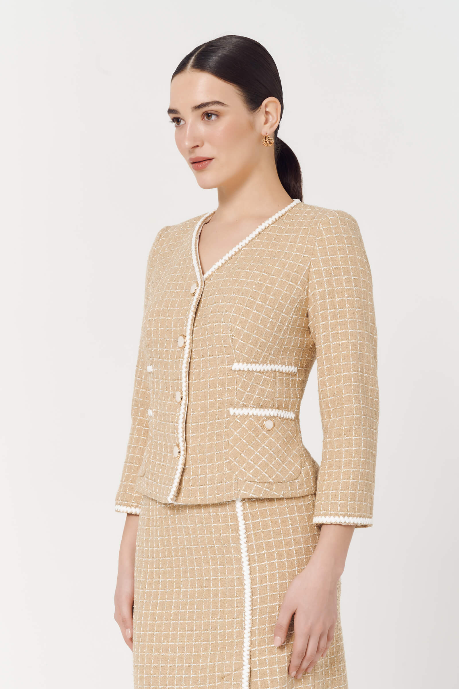 Жакет с люрексом Бренд Caterina Leman