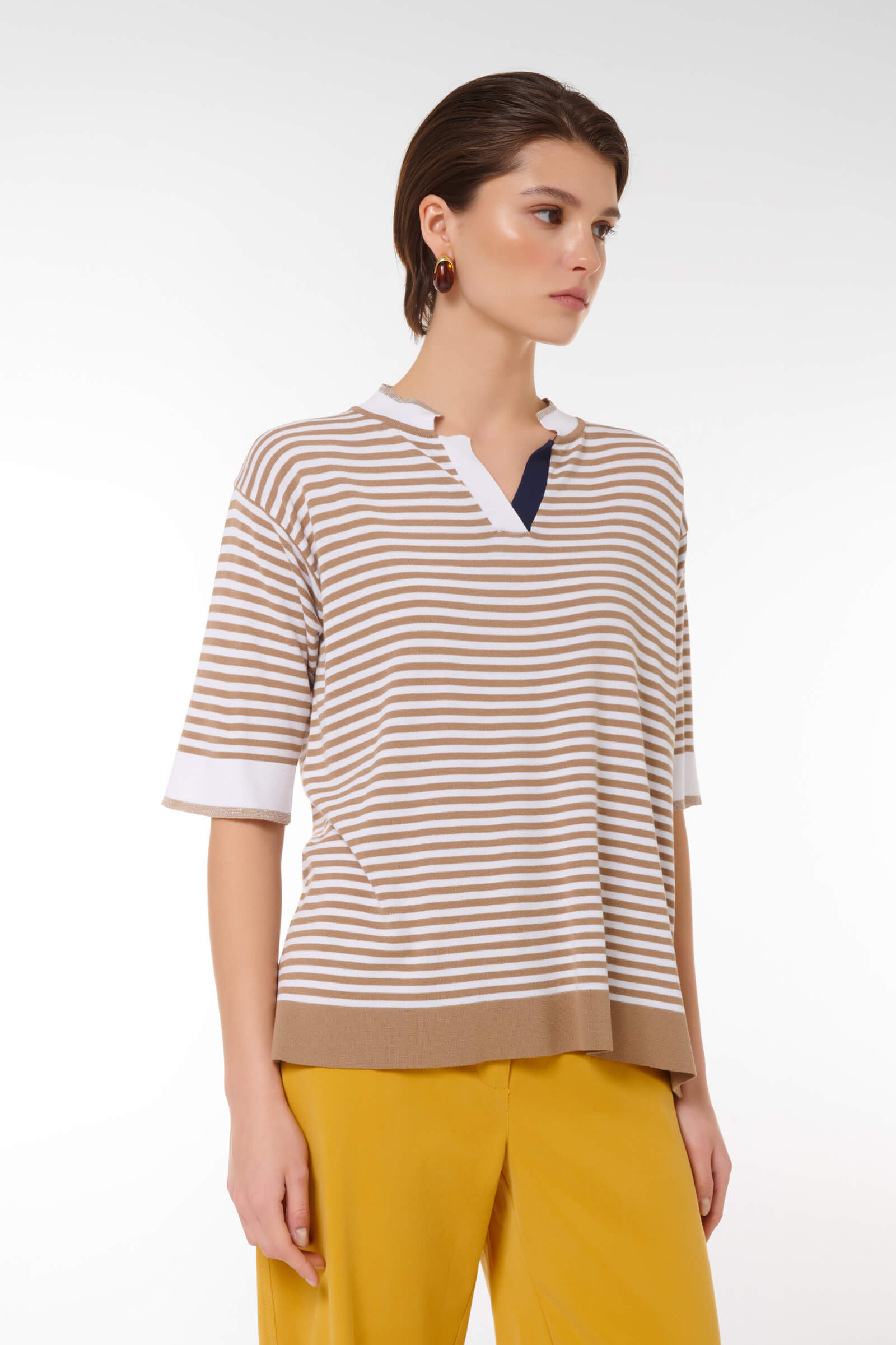 Джемпер в полоску Бренд Caterina Leman