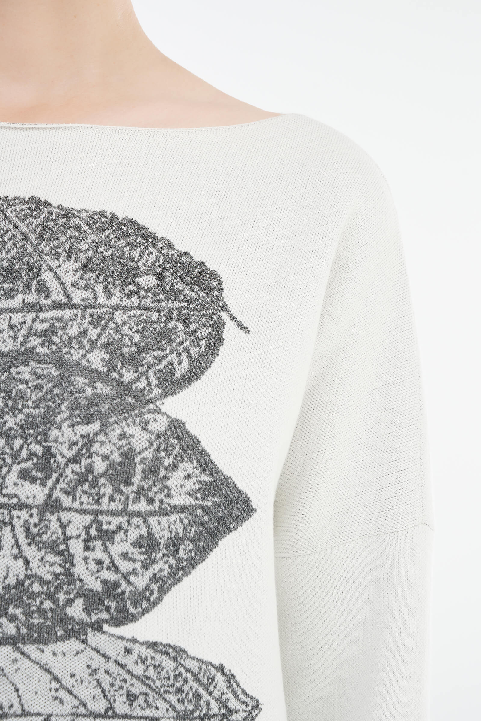 Джемпер с принтом Бренд Sarah Pacini