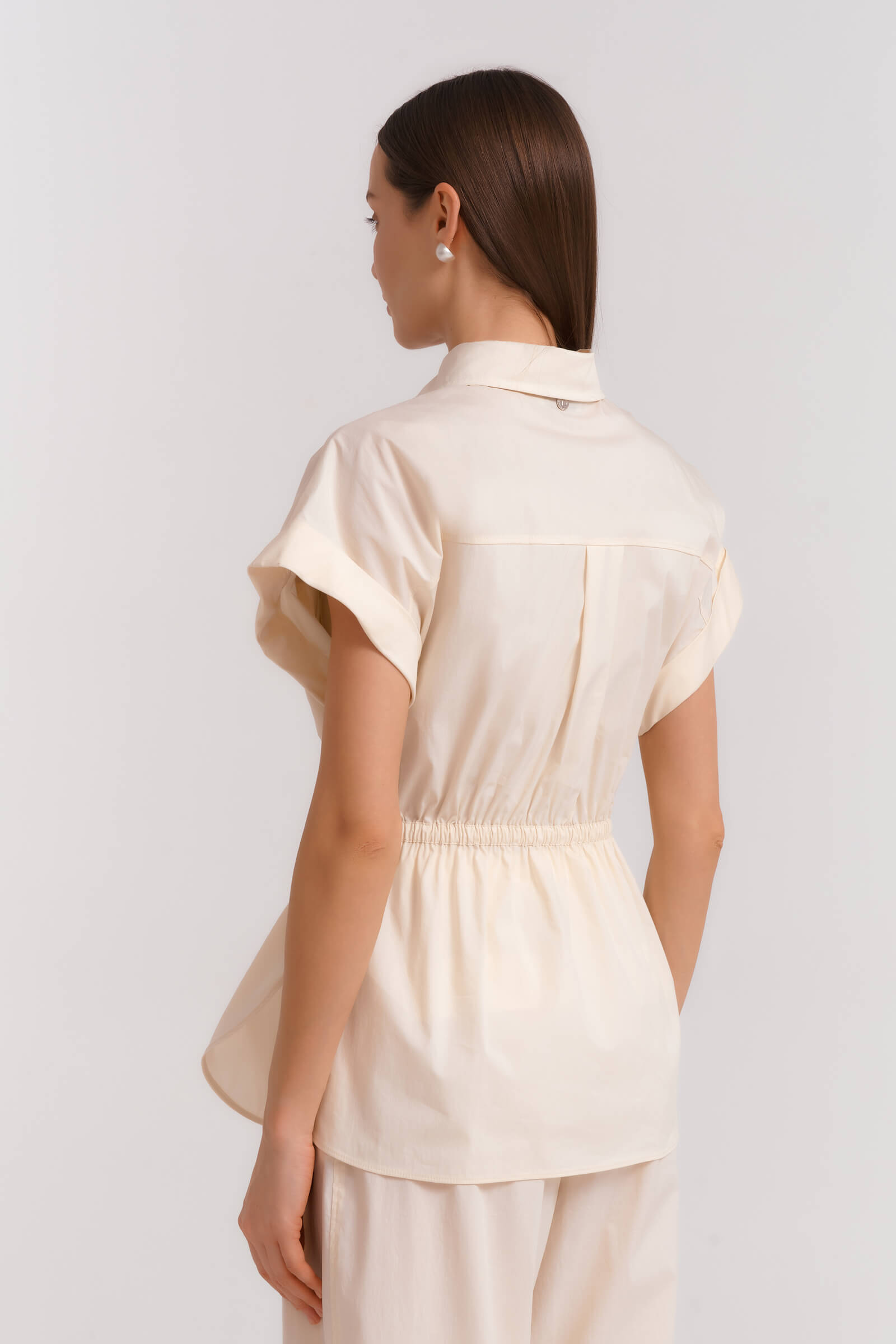 Рубашка без рукавов с кулиской Бренд Diana Gallesi