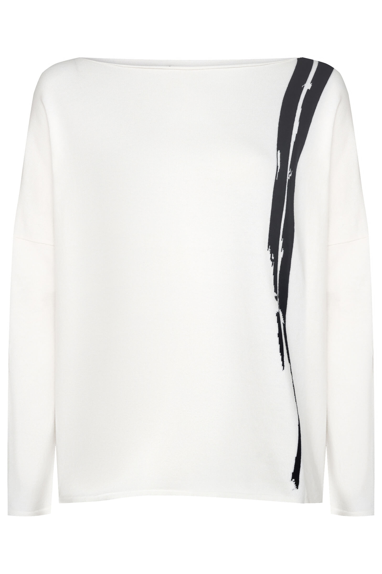 Джемпер с абстрактным узором Бренд Sarah Pacini