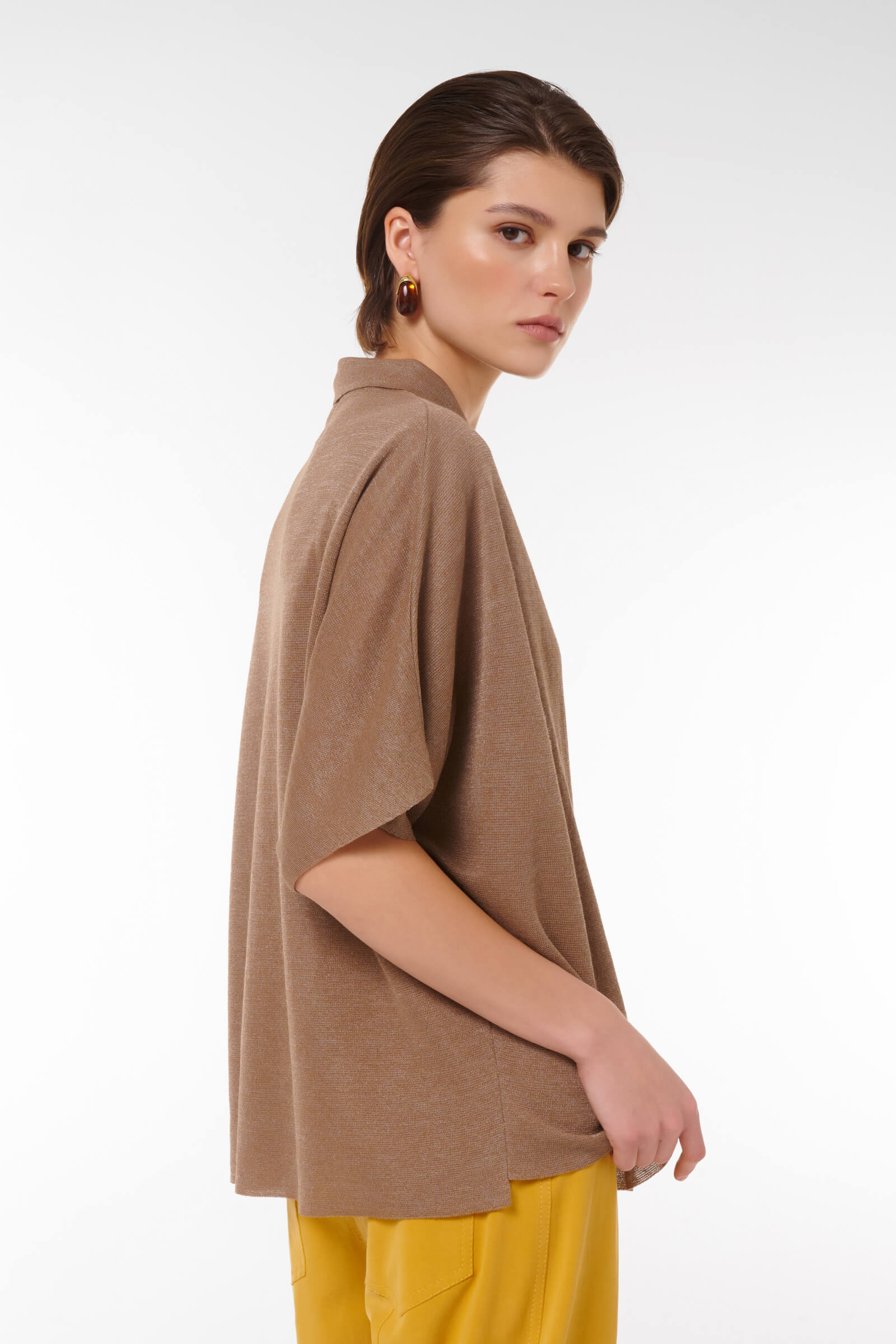 Кардиган свободного кроя на пуговицах Бренд Caterina Leman