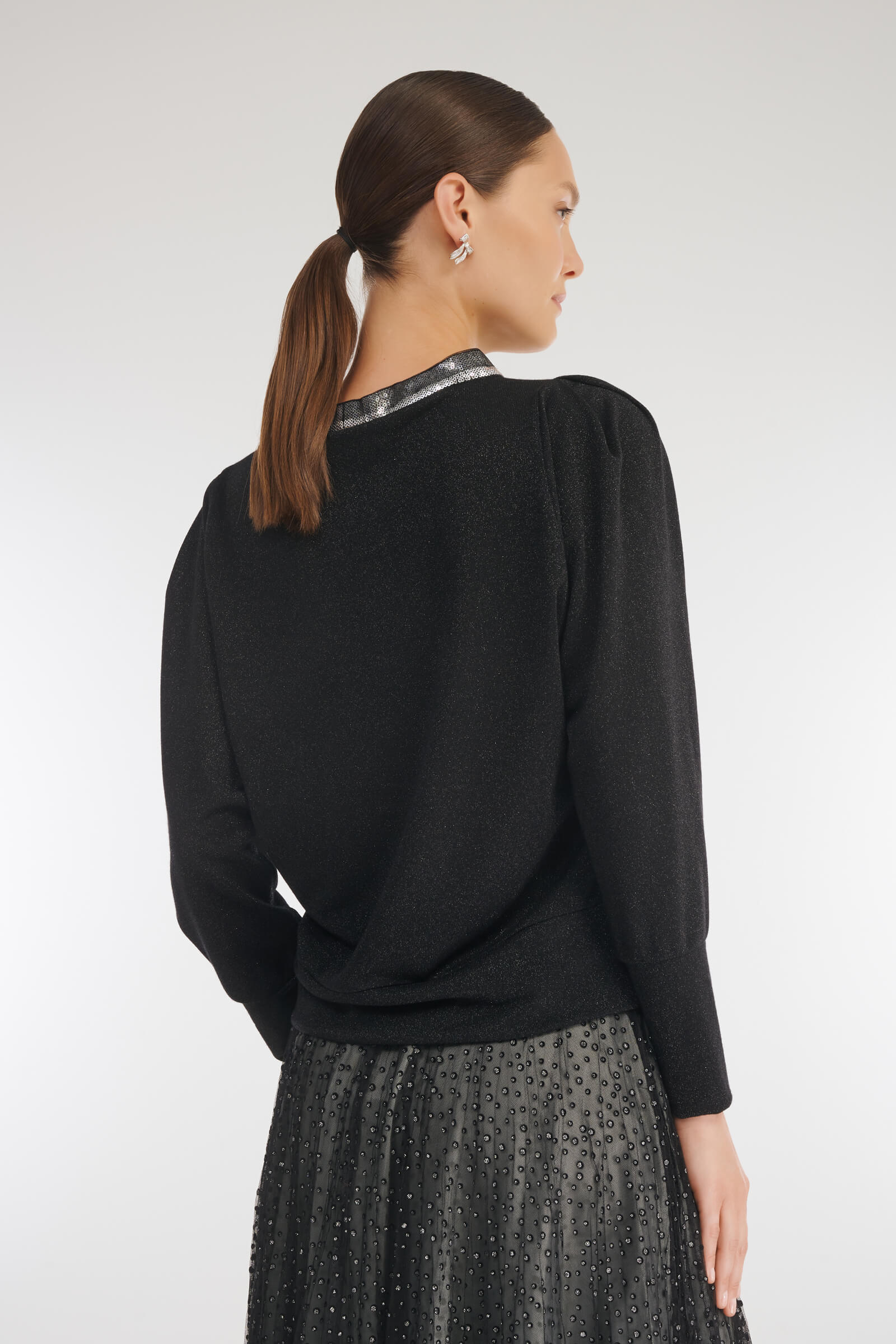 Джемпер с люрексом и пайетками Бренд Caterina Leman